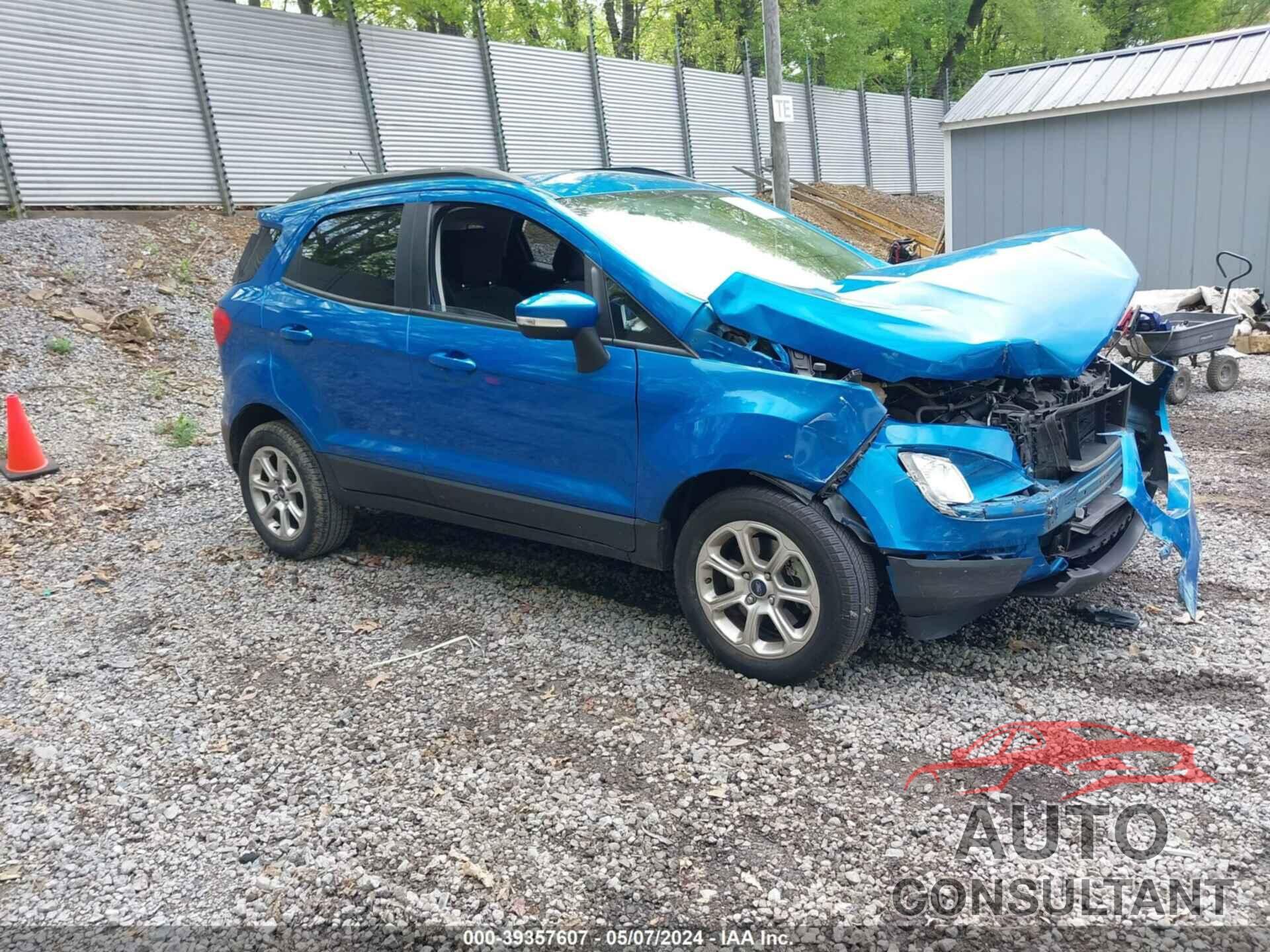 FORD ECOSPORT 2020 - MAJ3S2GE6LC325703