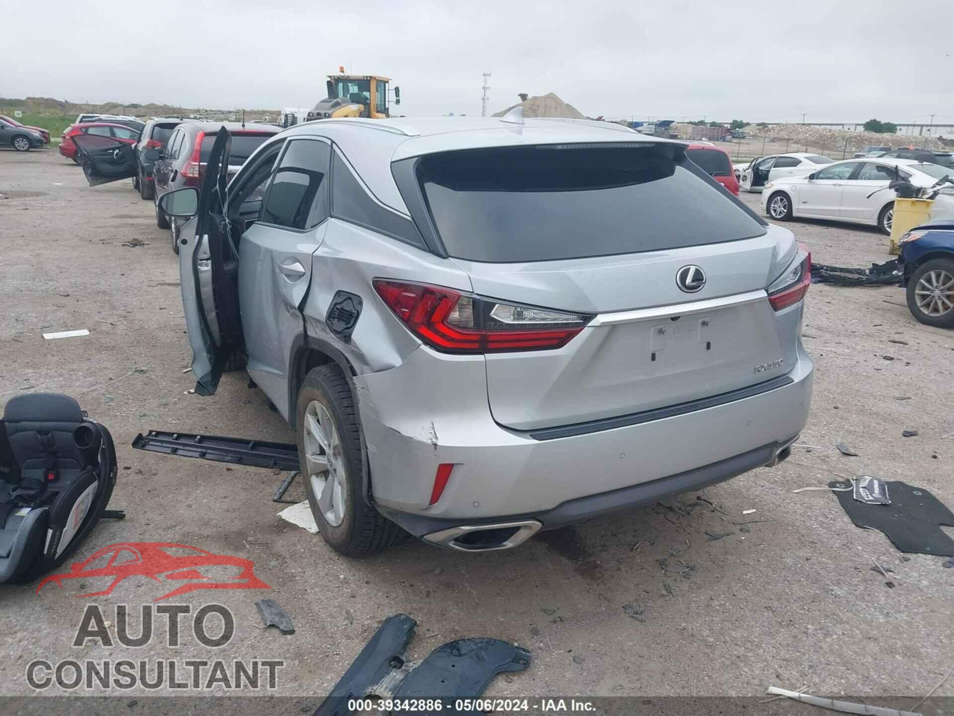 LEXUS RX 2017 - 2T2ZZMCA1HC034499