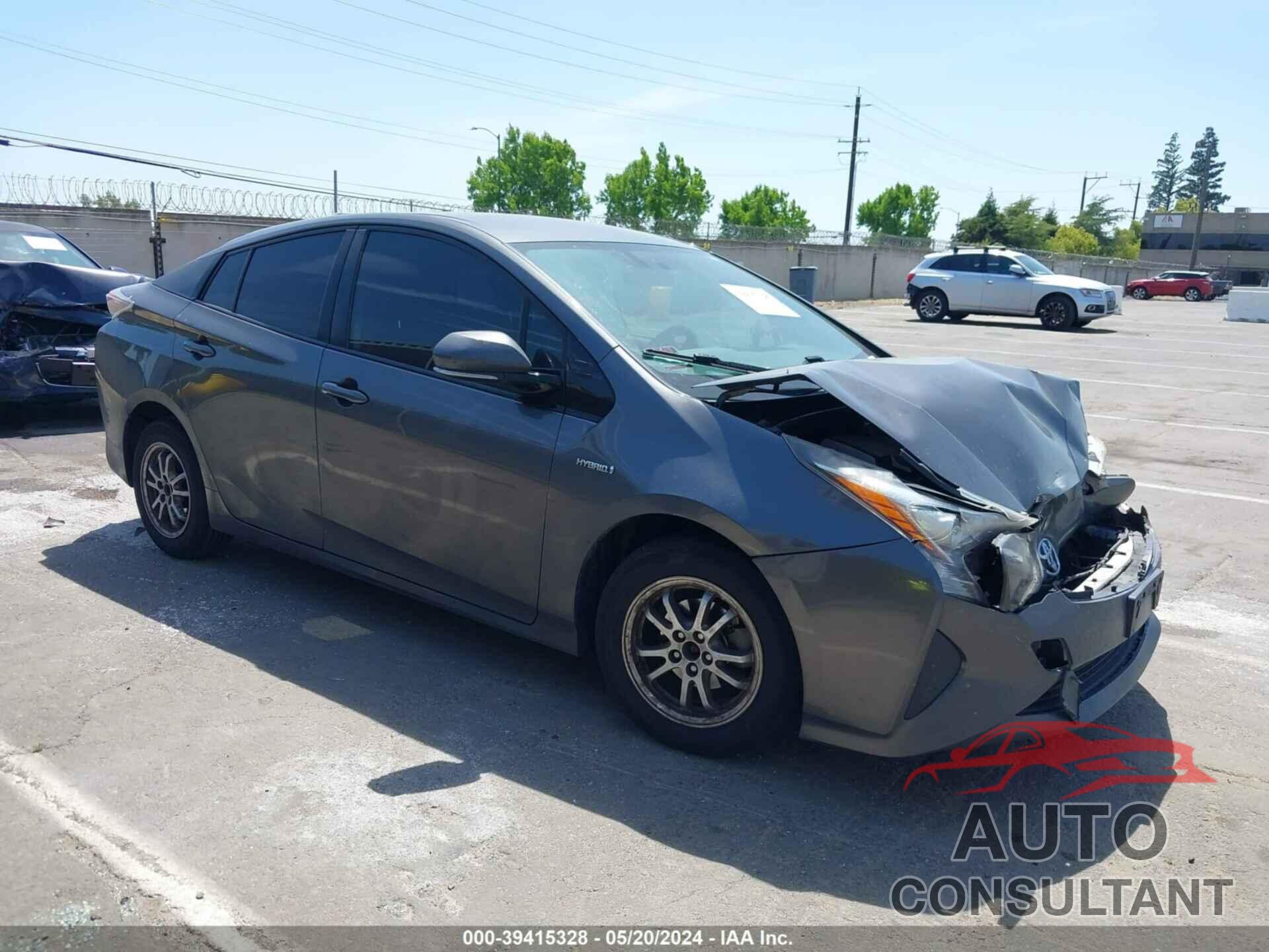 TOYOTA PRIUS 2016 - JTDKARFUXG3026070