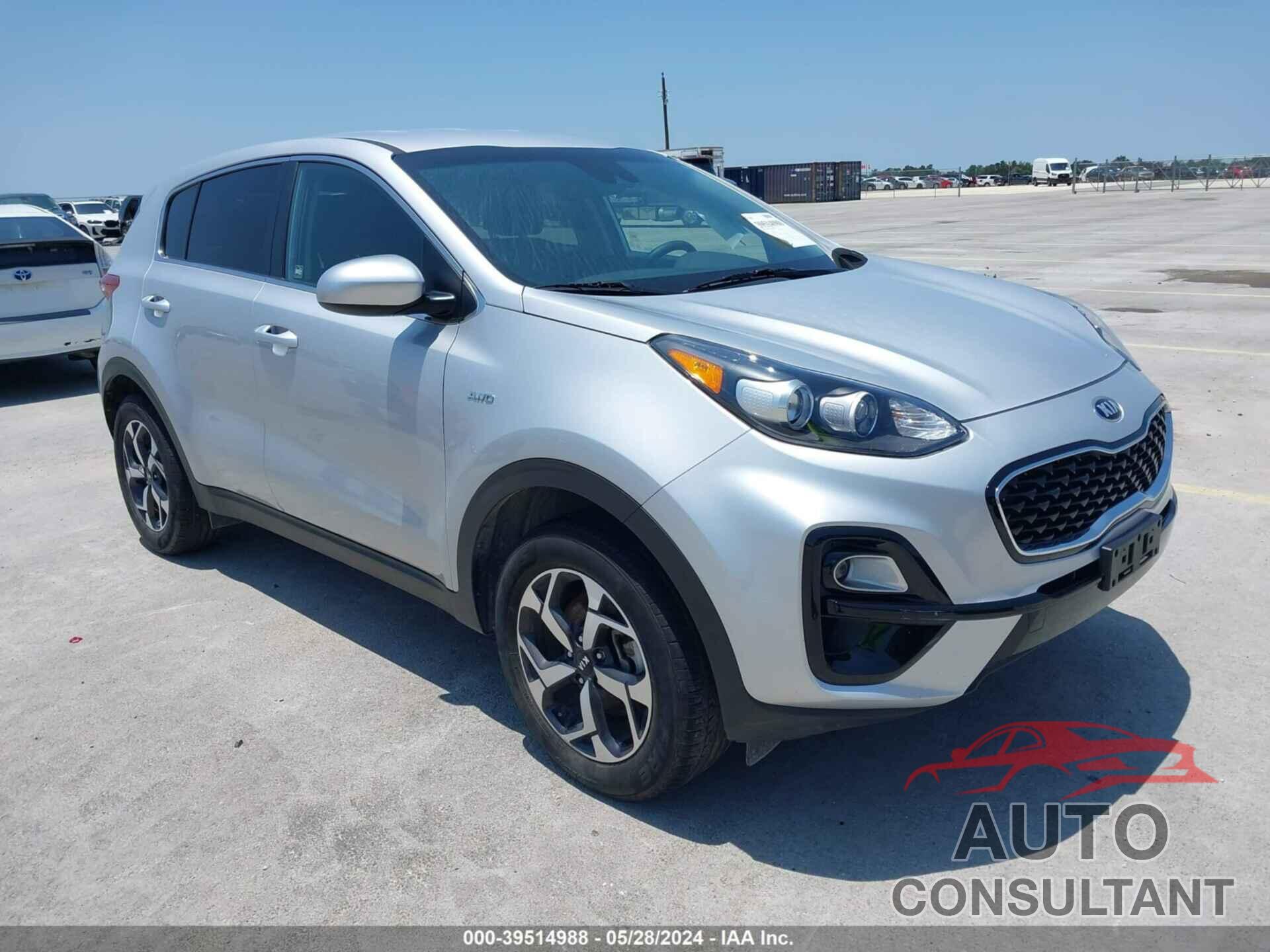 KIA SPORTAGE 2021 - KNDPMCAC6M7864903