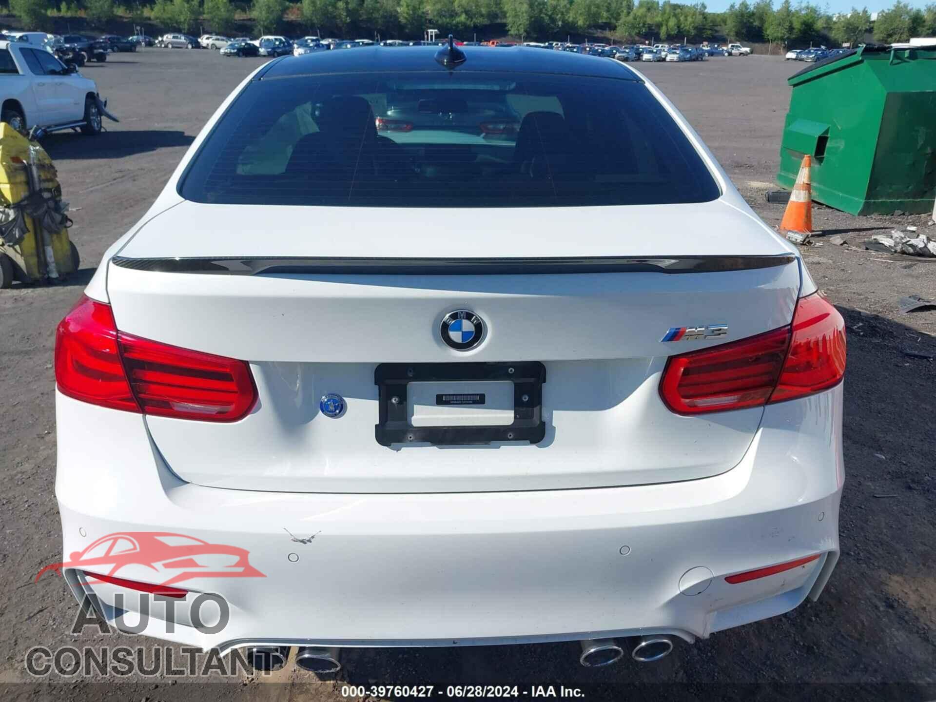 BMW M3 2016 - WBS8M9C51G5D30368