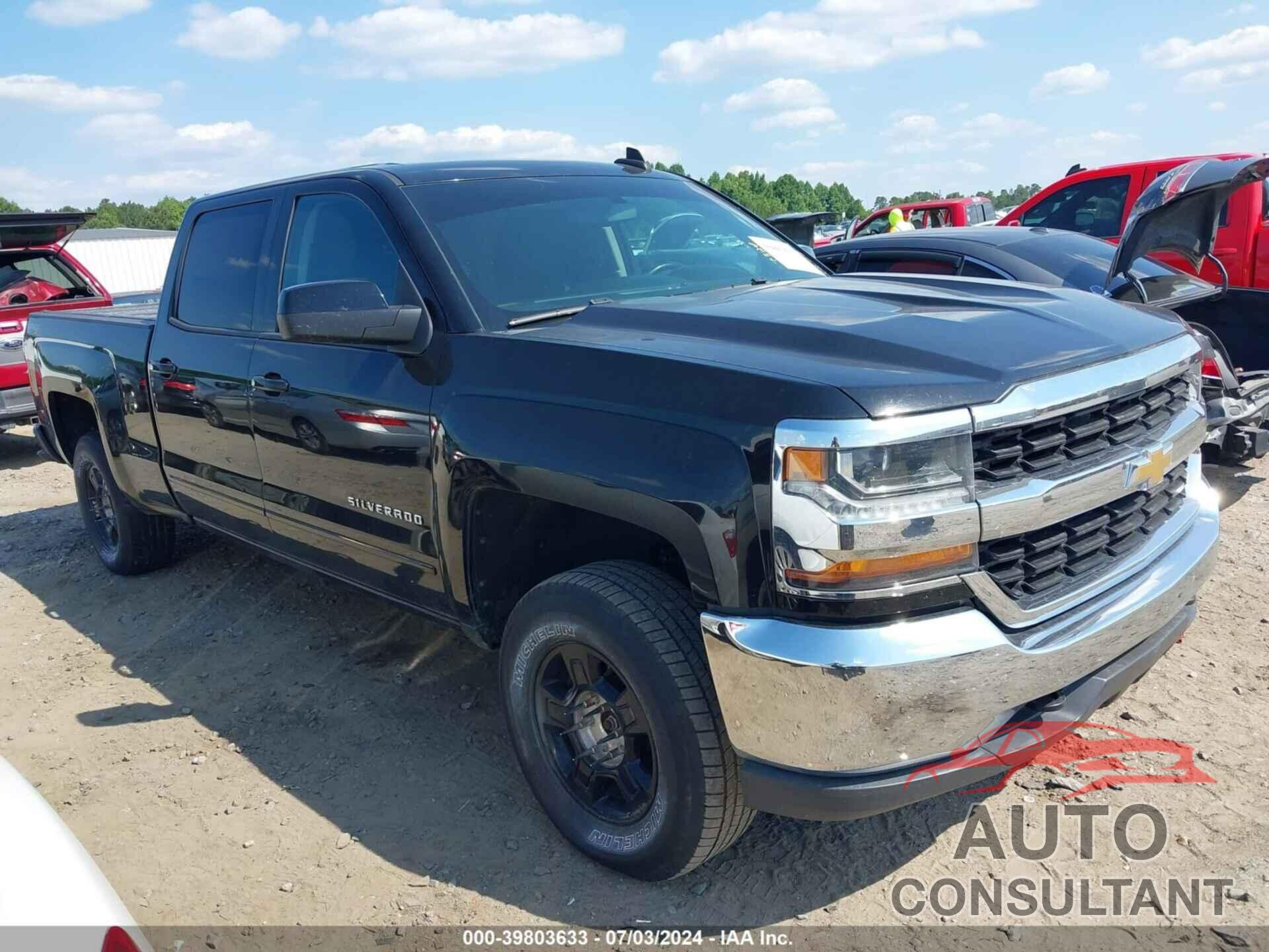 CHEVROLET SILVERADO 1500 2017 - 1GCUKREC7HF162672