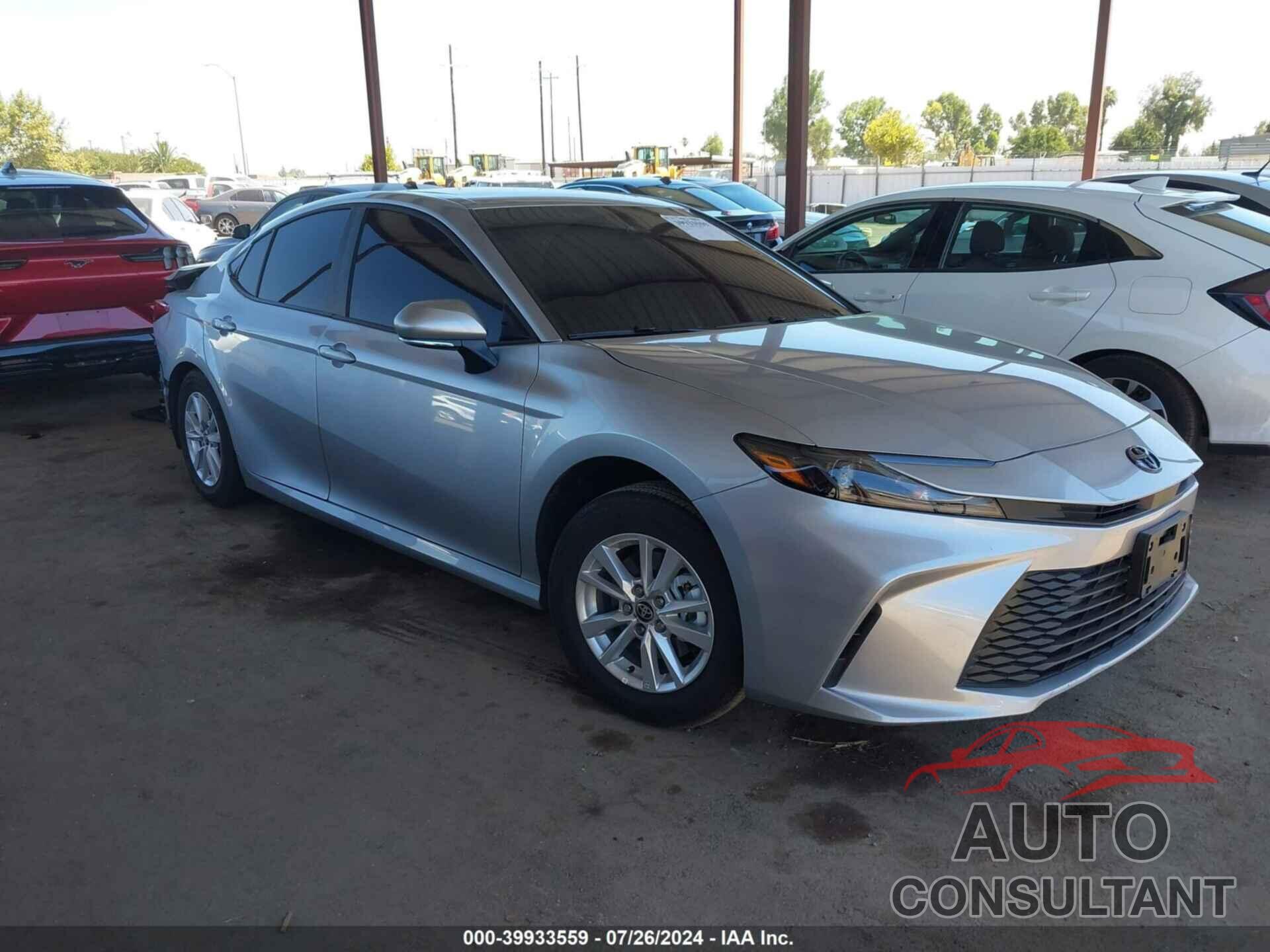 TOYOTA CAMRY 2025 - 4T1DBADK5SU500580