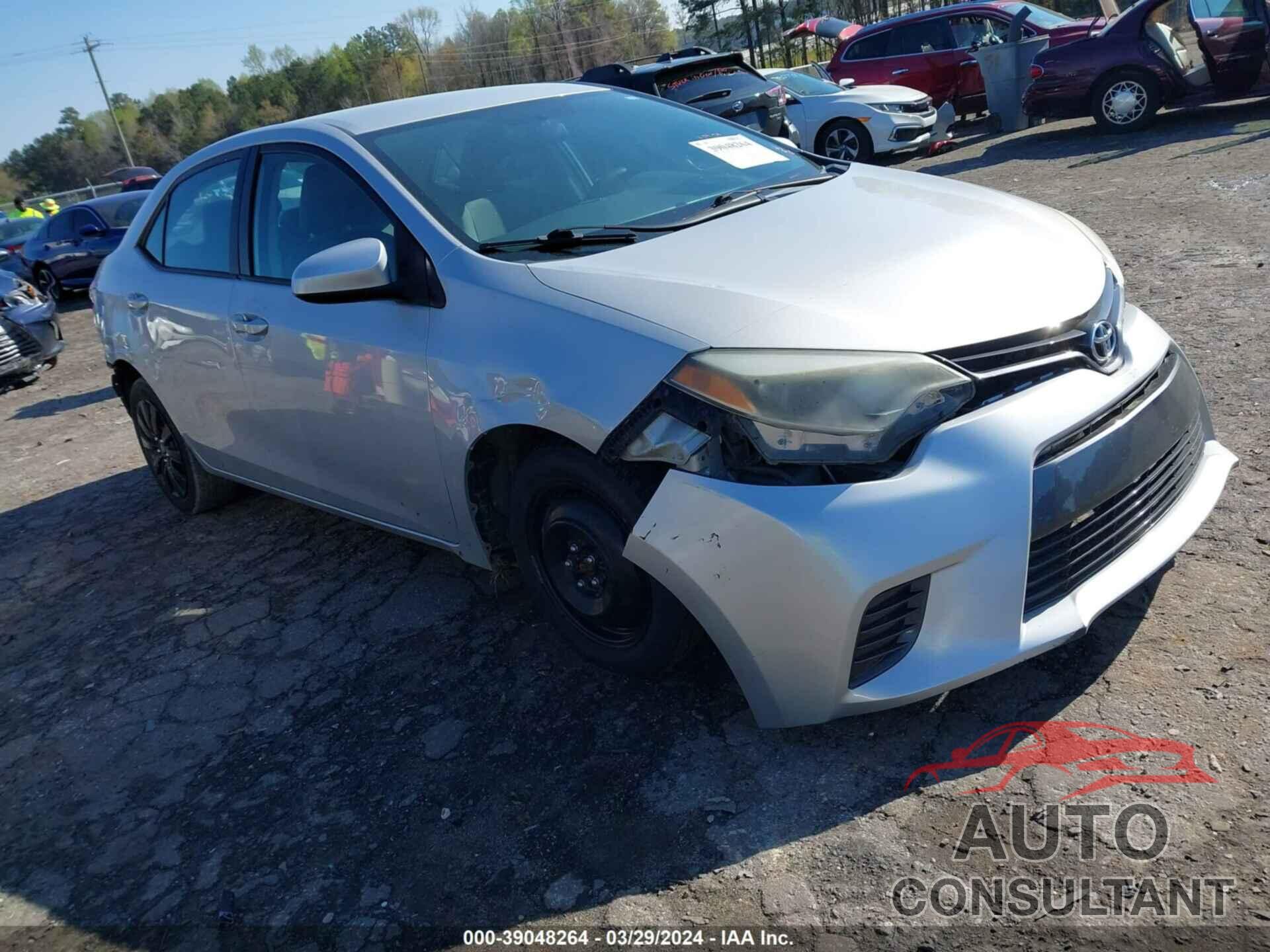 TOYOTA COROLLA 2016 - 5YFBURHE8GP420977