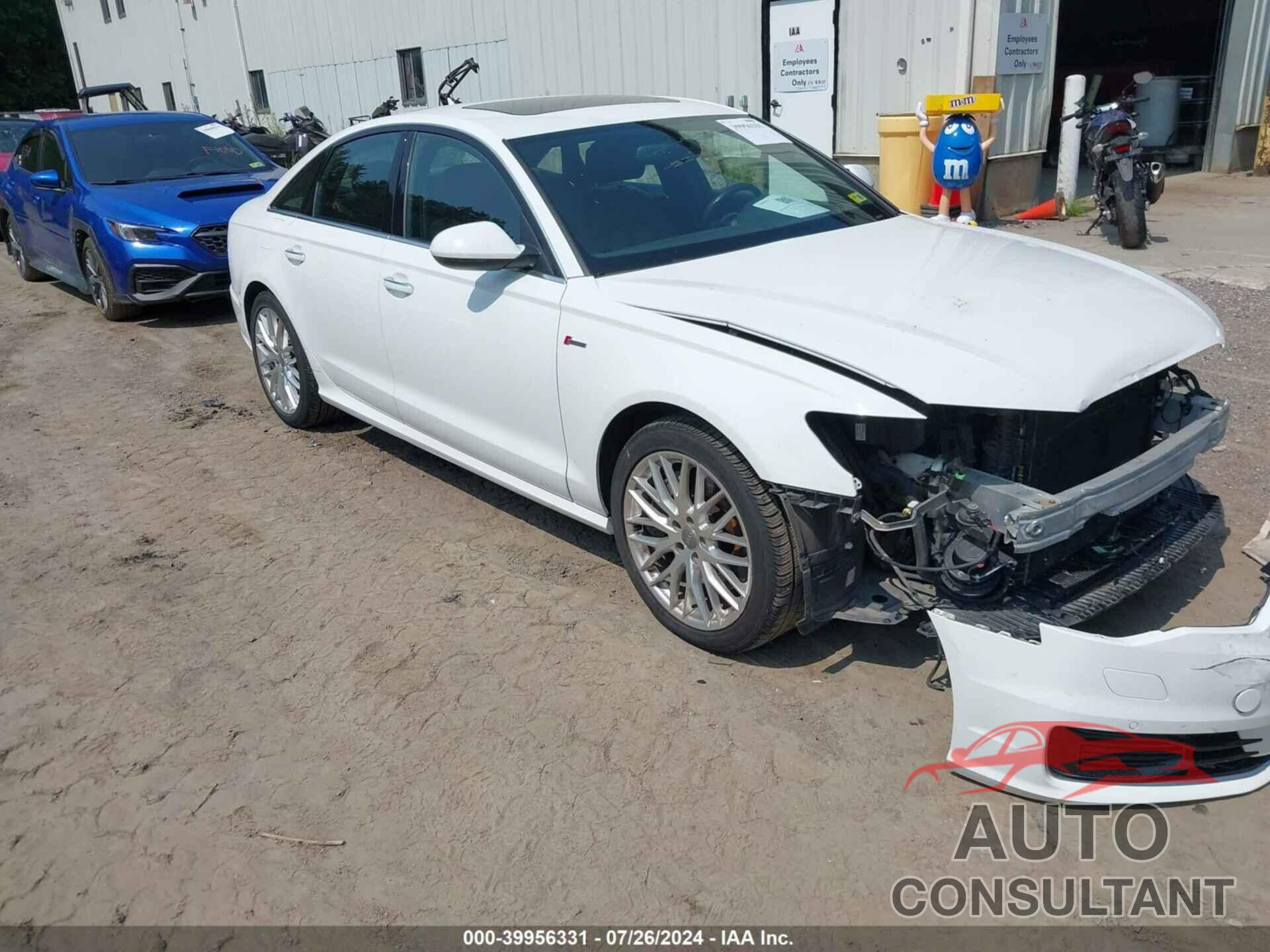 AUDI A6 2016 - WAUFGAFC4GN001983