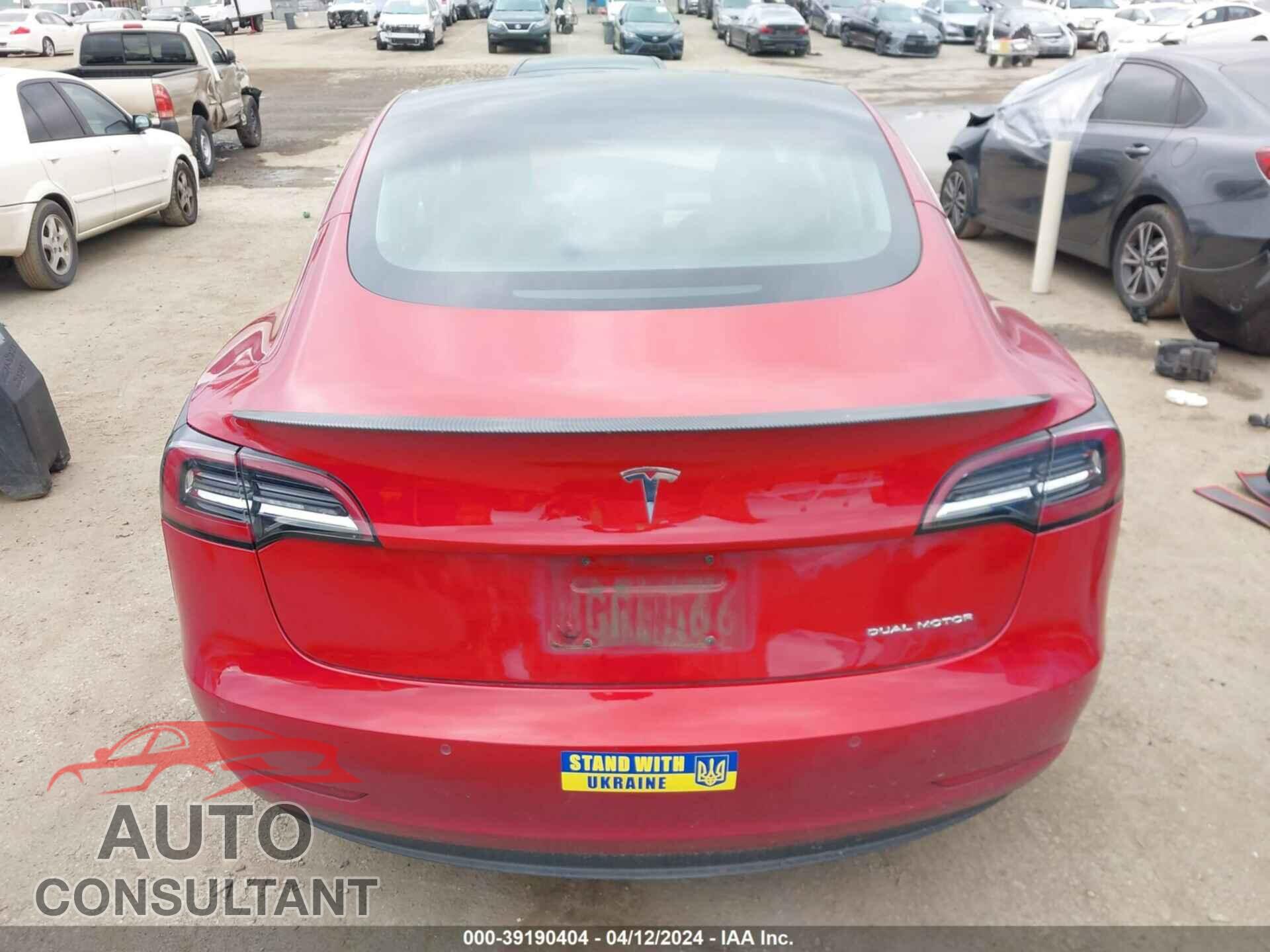 TESLA MODEL 3 2018 - 5YJ3E1EB2JF094299