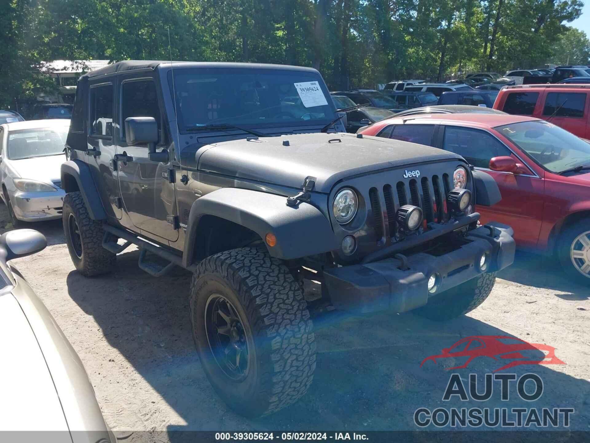 JEEP WRANGLER UNLIMITED 2016 - 1C4BJWDG2GL205862