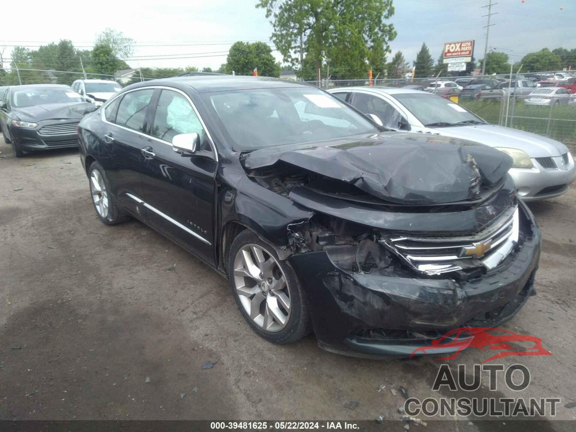 CHEVROLET IMPALA 2018 - 2G1125S37J9142784