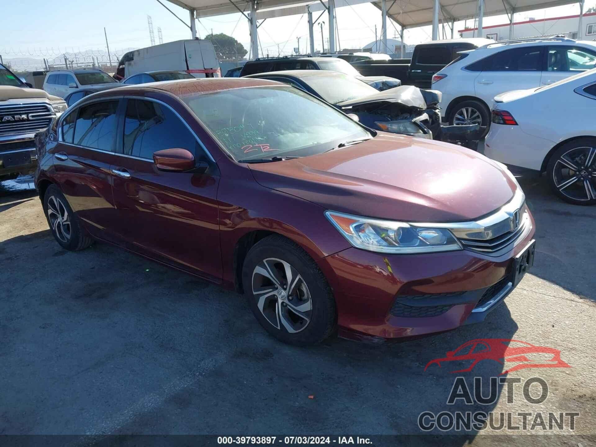 HONDA ACCORD 2017 - 1HGCR2F35HA285527