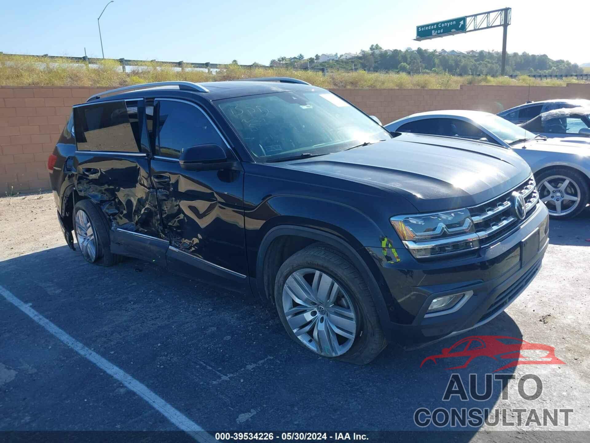 VOLKSWAGEN ATLAS 2019 - 1V2NR2CA3KC516865