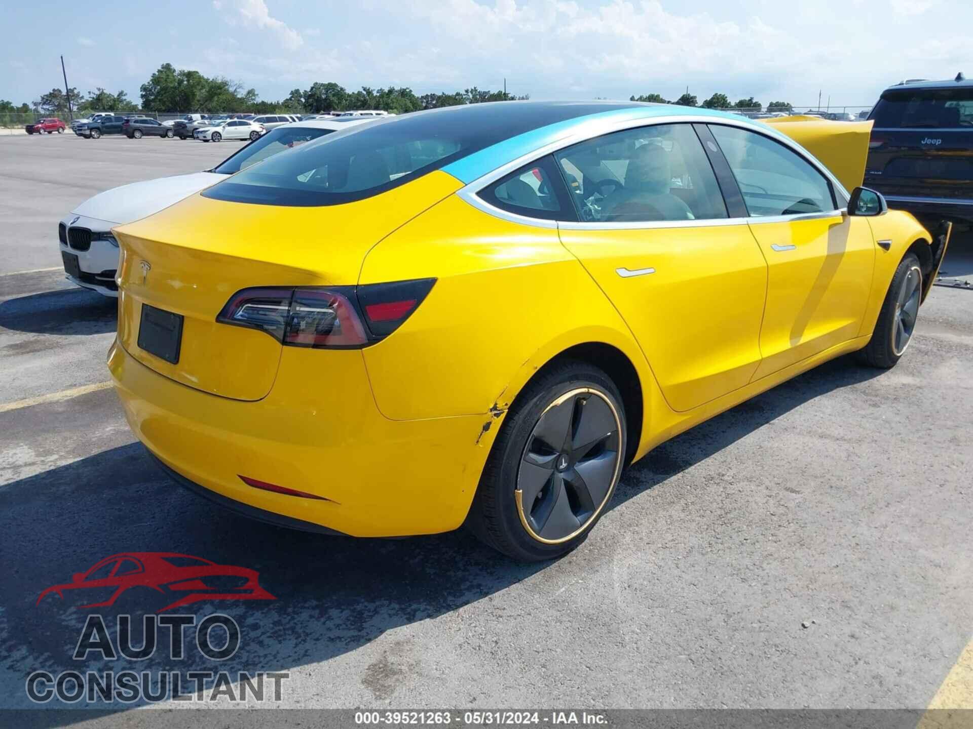 TESLA MODEL 3 2019 - 5YJ3E1EA5KF312020