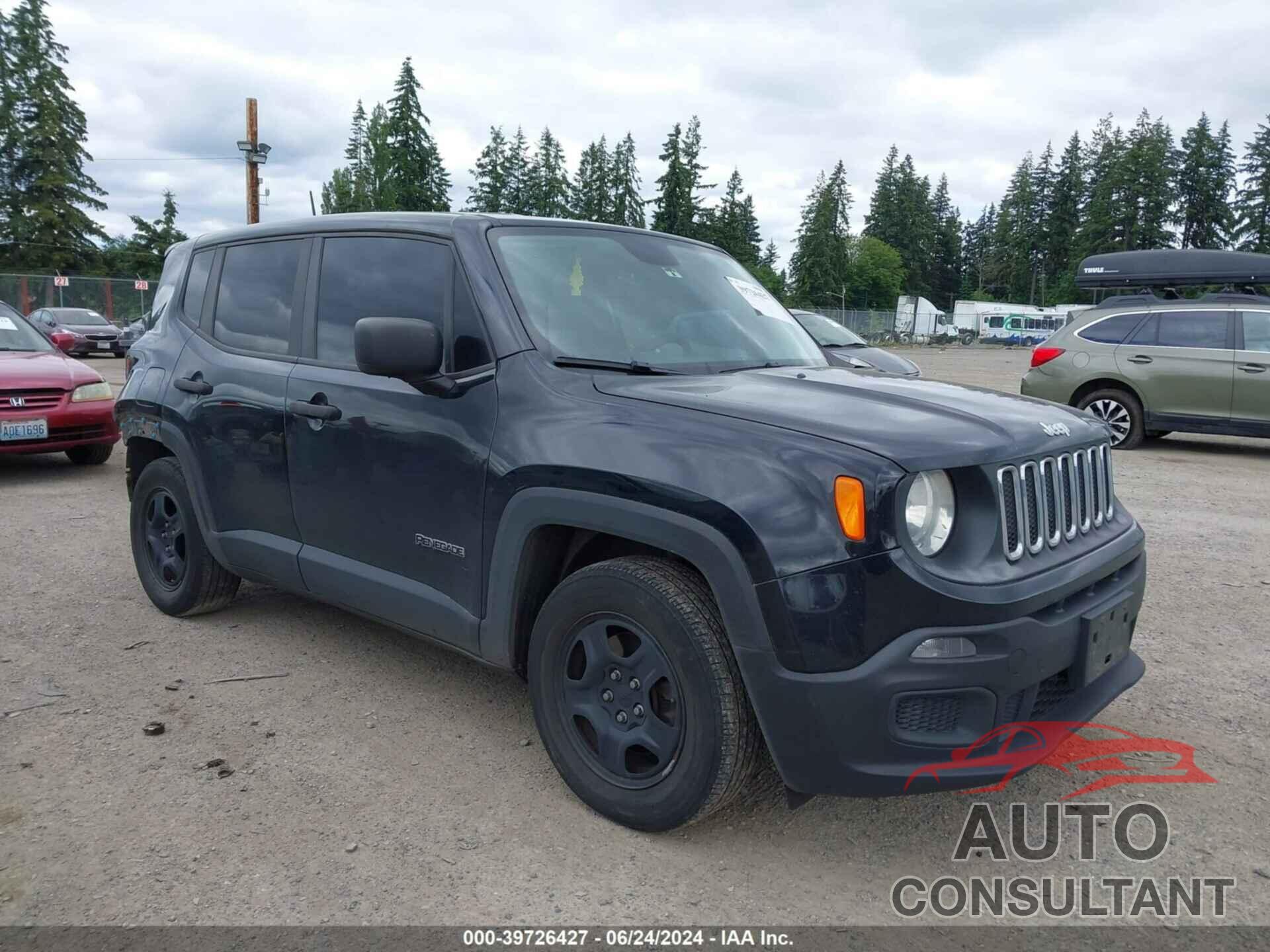 JEEP RENEGADE 2017 - ZACCJAAB9HPE66760