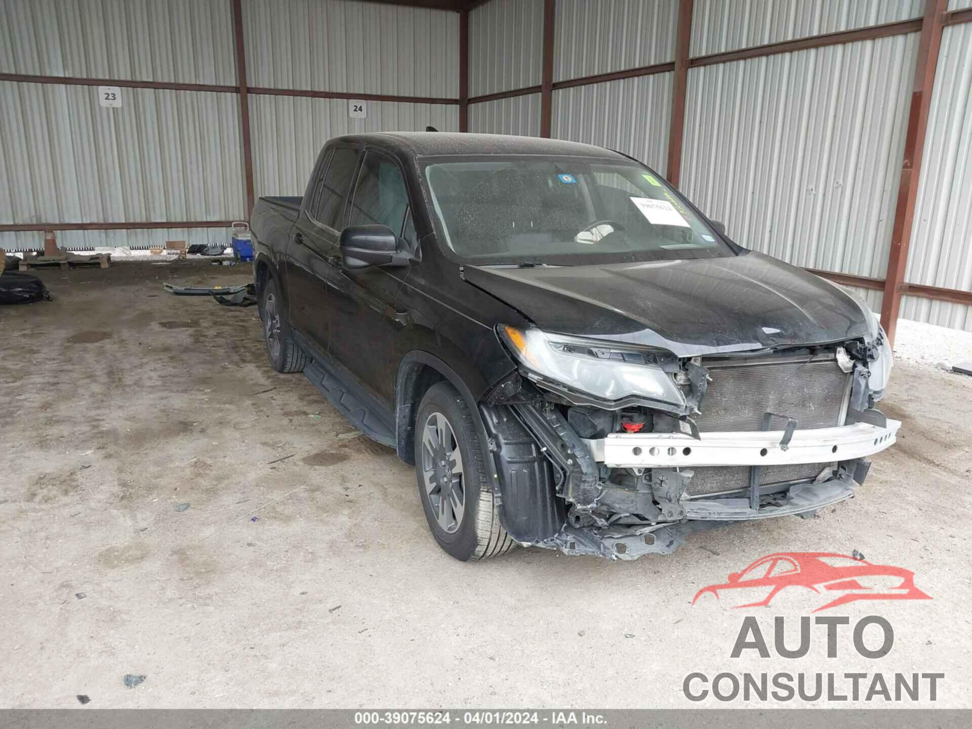 HONDA RIDGELINE 2017 - 5FPYK2F63HB006030