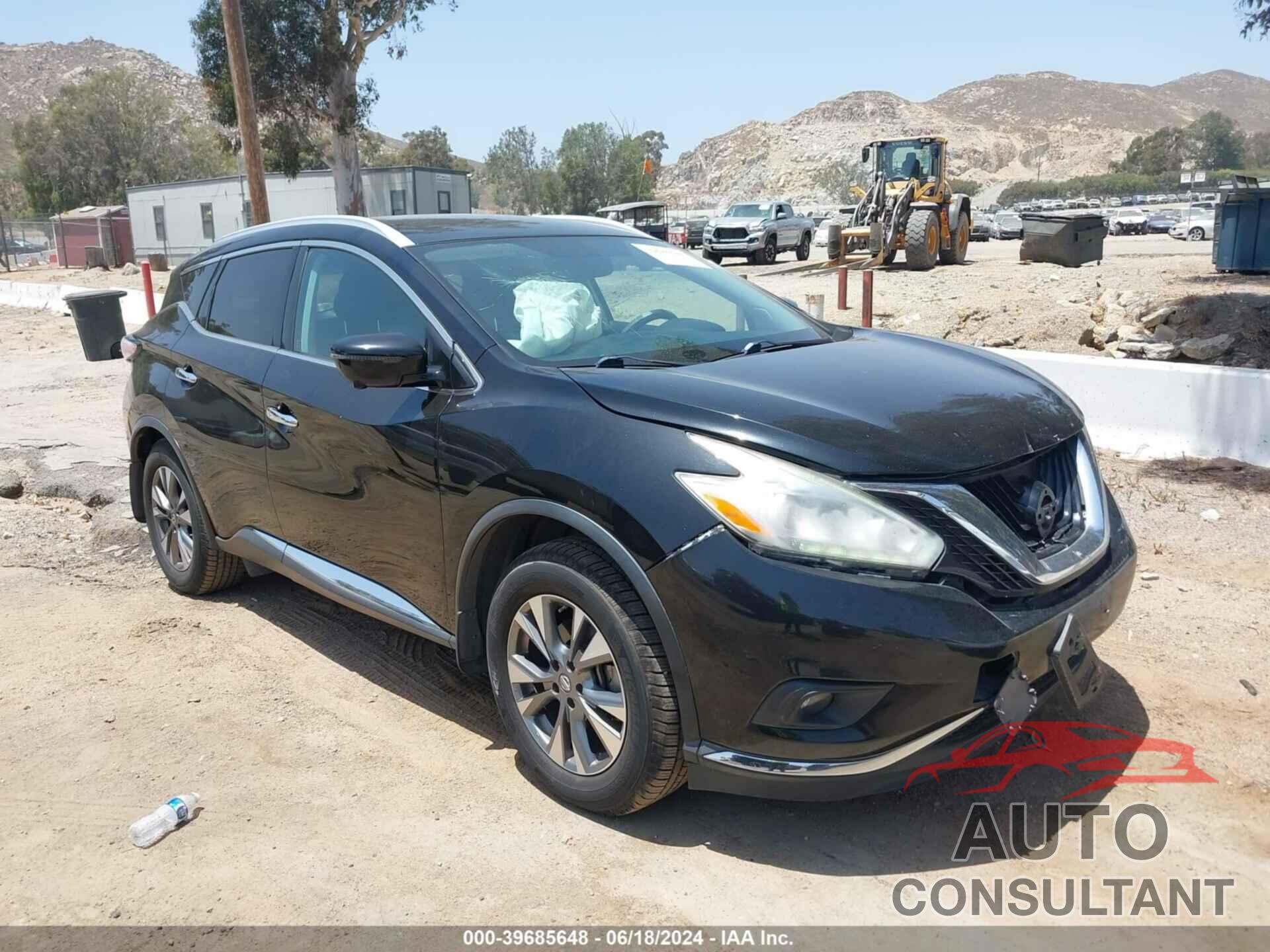 NISSAN MURANO 2017 - 5N1AZ2MG0HN167580