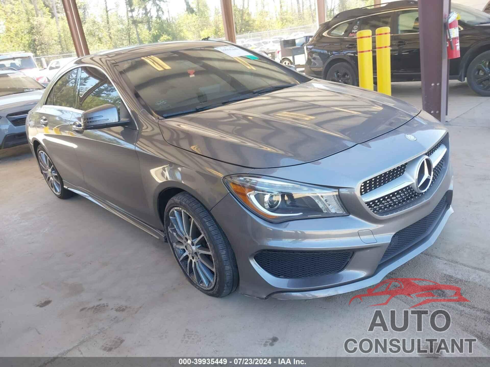 MERCEDES-BENZ CLA 250 2016 - WDDSJ4GB8GN351309