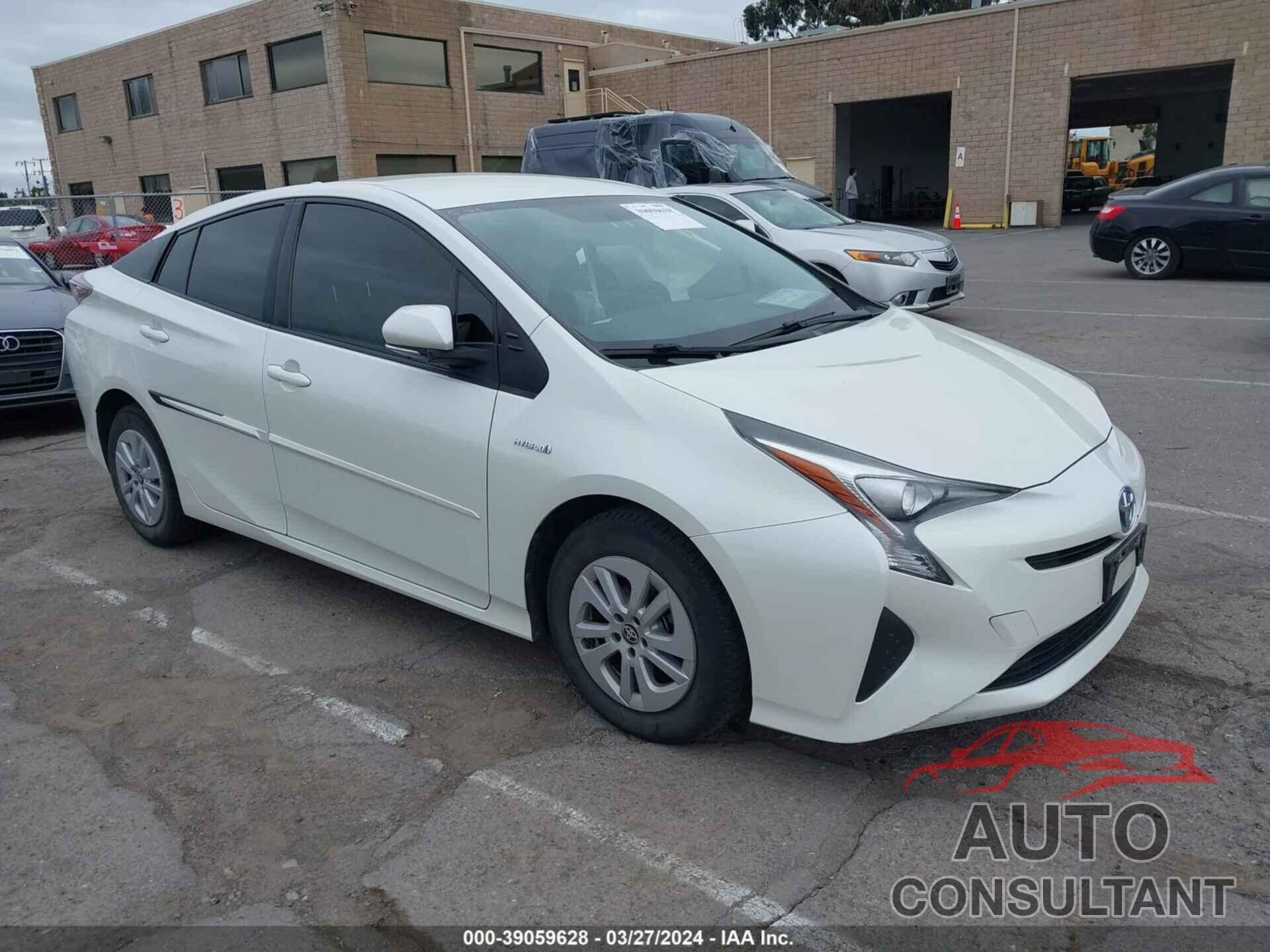 TOYOTA PRIUS 2016 - JTDKBRFU8G3009720