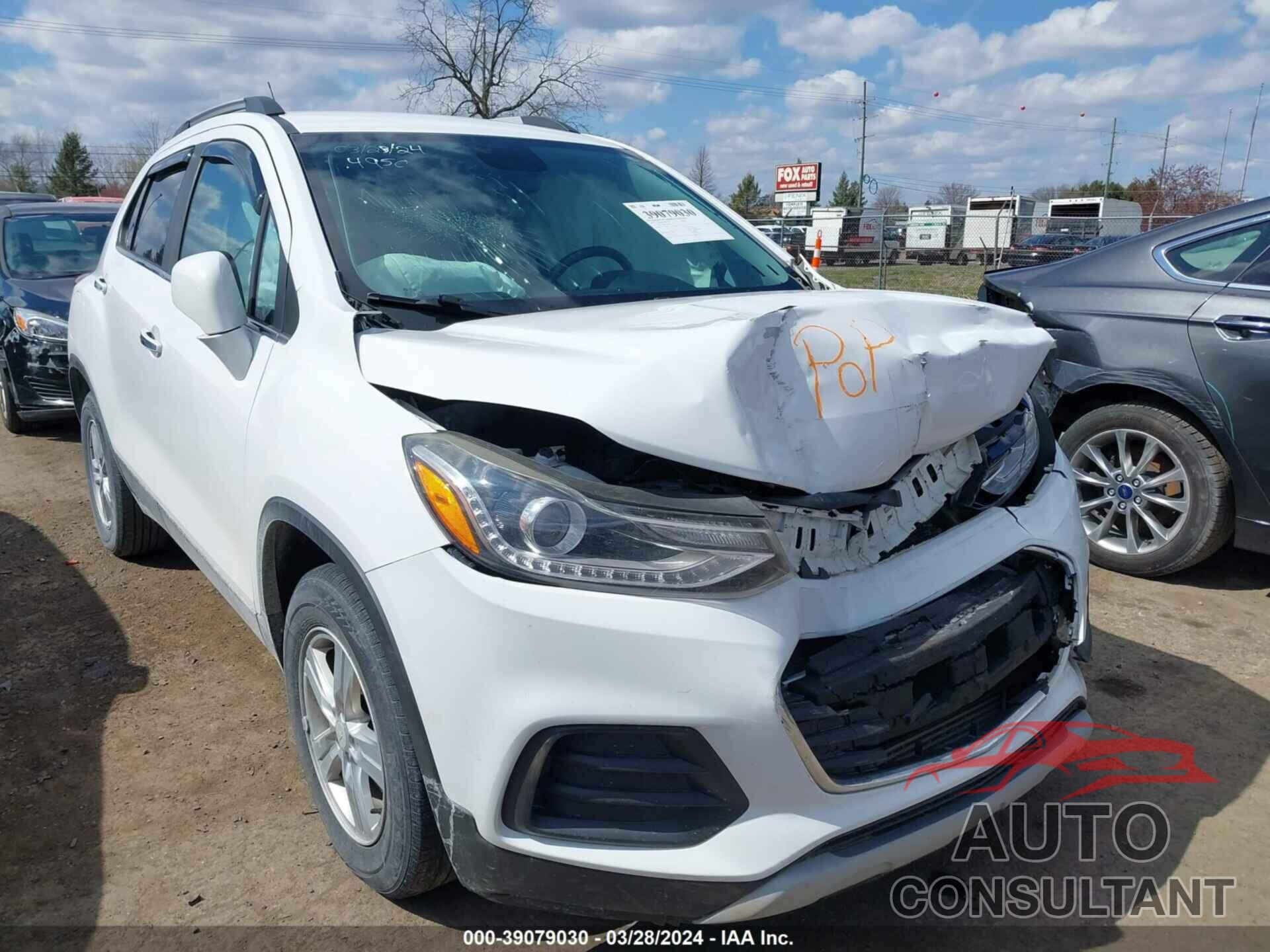 CHEVROLET TRAX 2017 - 3GNCJLSB1HL144950