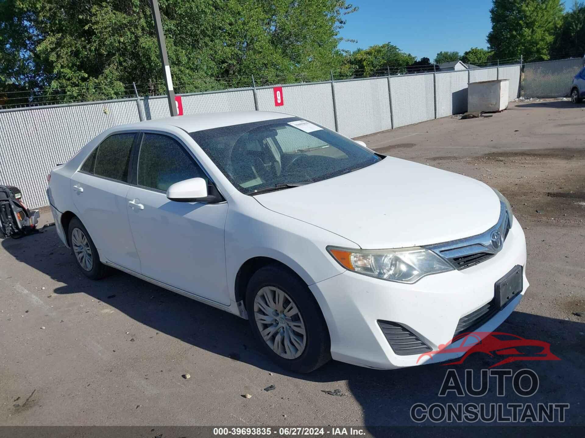 TOYOTA CAMRY 2012 - 4T1BF1FK3CU584117