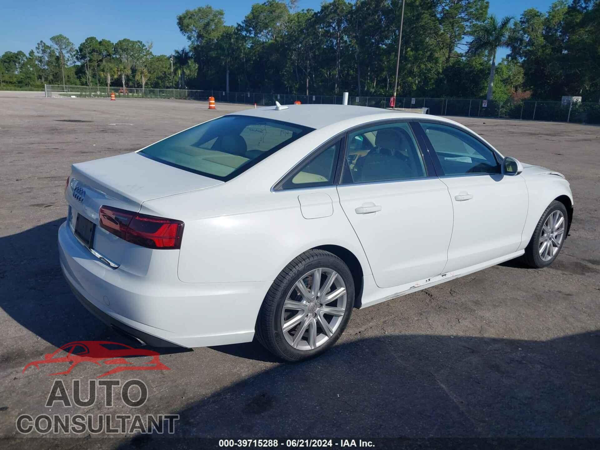 AUDI A6 2016 - WAUCFAFC2GN078809