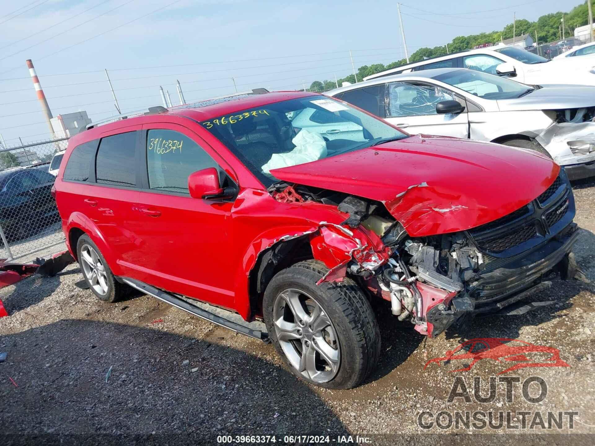 DODGE JOURNEY 2017 - 3C4PDCGG3HT613932