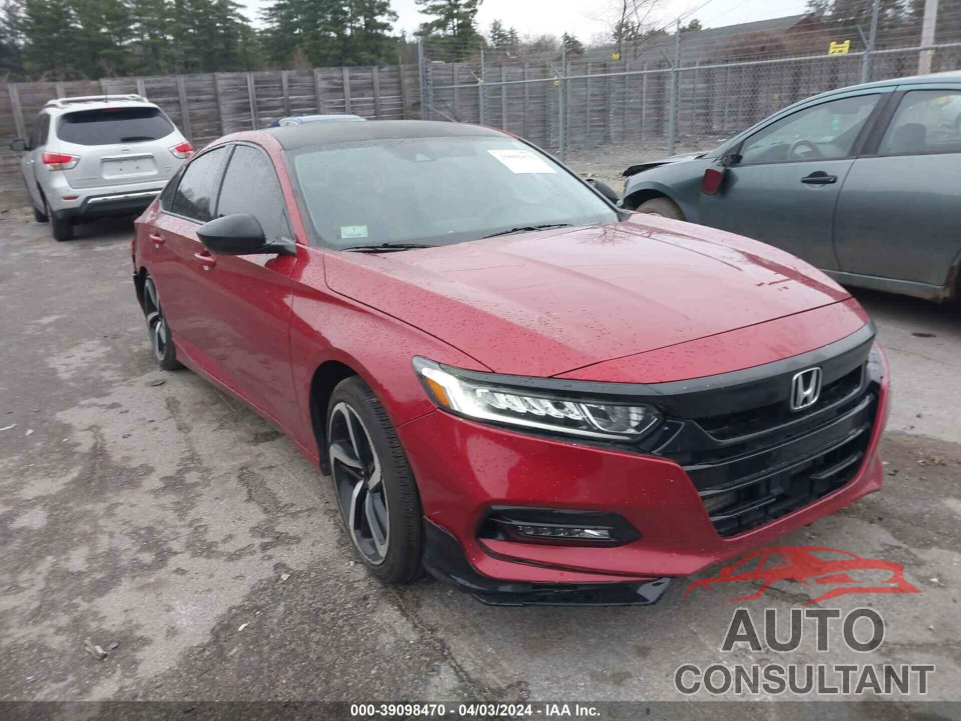 HONDA ACCORD 2019 - 1HGCV1F19KA083298
