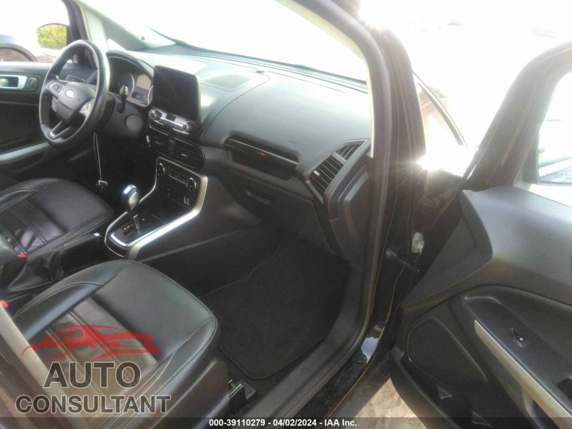 FORD ECOSPORT 2020 - MAJ6S3KL7LC334032