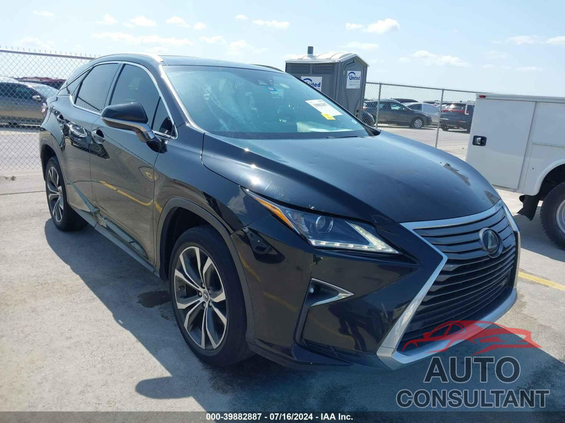 LEXUS RX 350 2019 - 2T2ZZMCA4KC138573