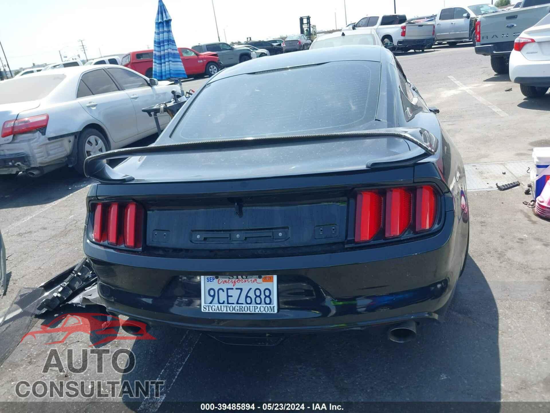 FORD MUSTANG 2017 - 1FA6P8CF8H5210662