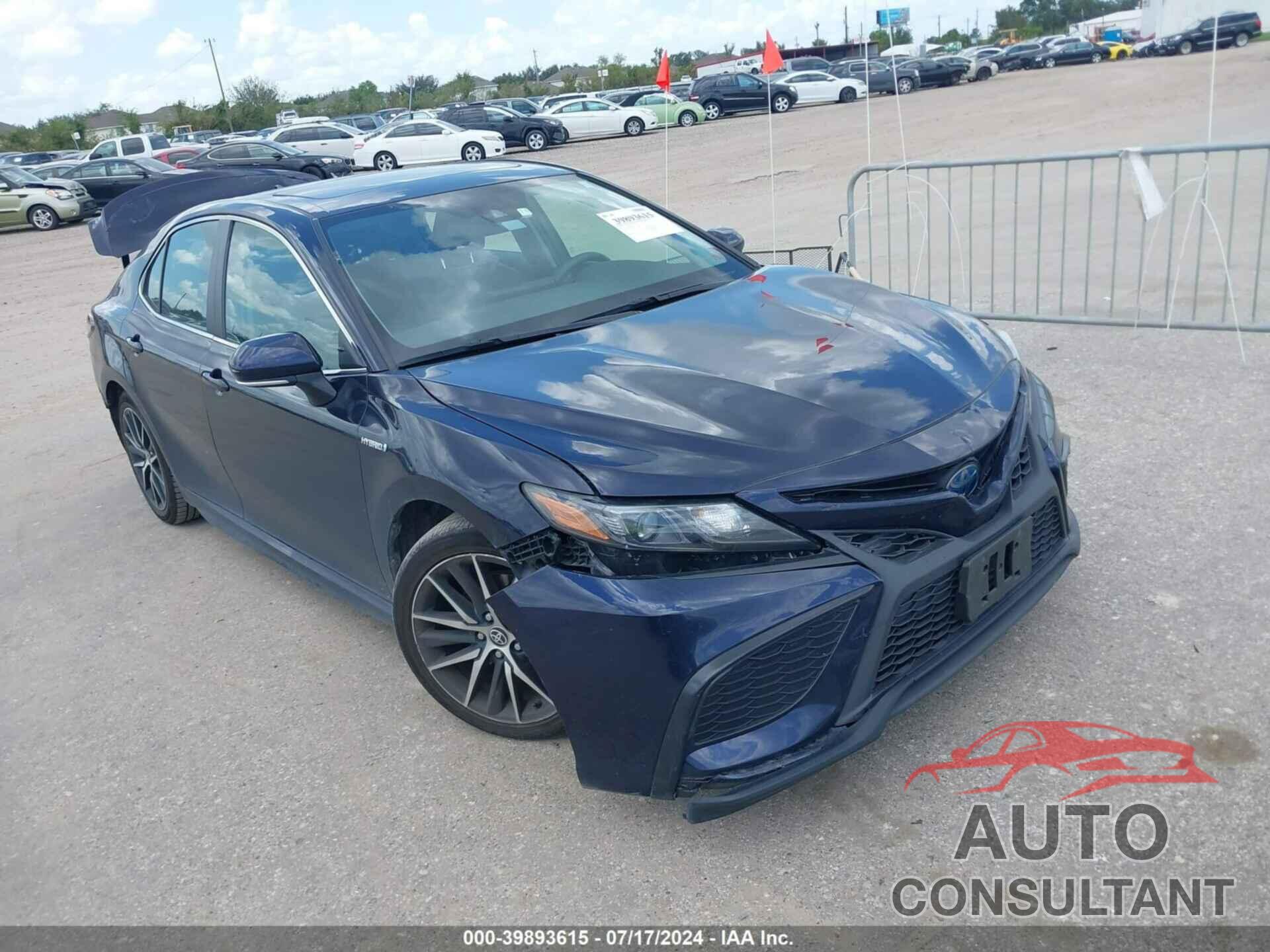 TOYOTA CAMRY 2021 - 4T1S31AK3MU566959