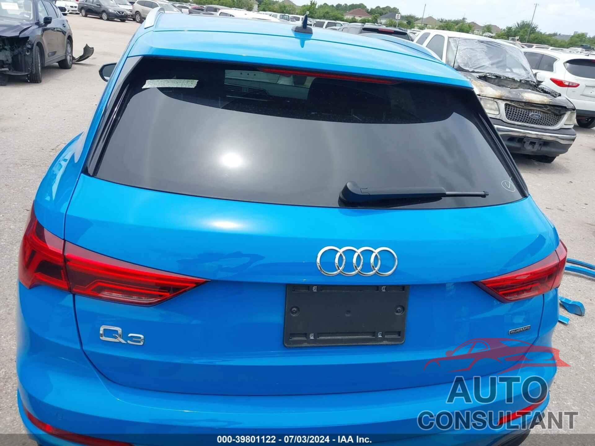 AUDI Q3 2020 - WA1DECF37L1017666