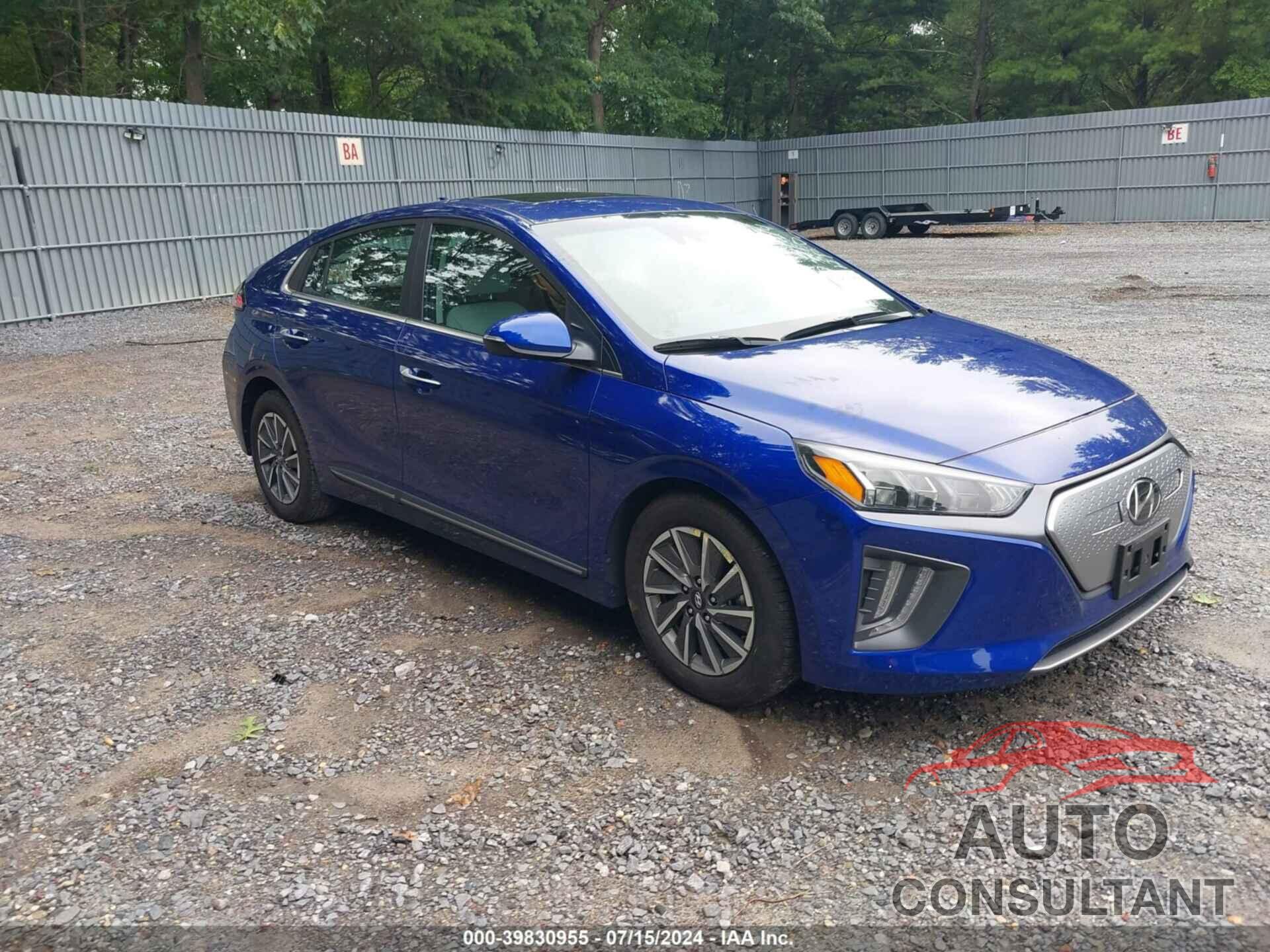 HYUNDAI IONIQ ELECTRIC 2021 - KMHC85LJ1MU082130