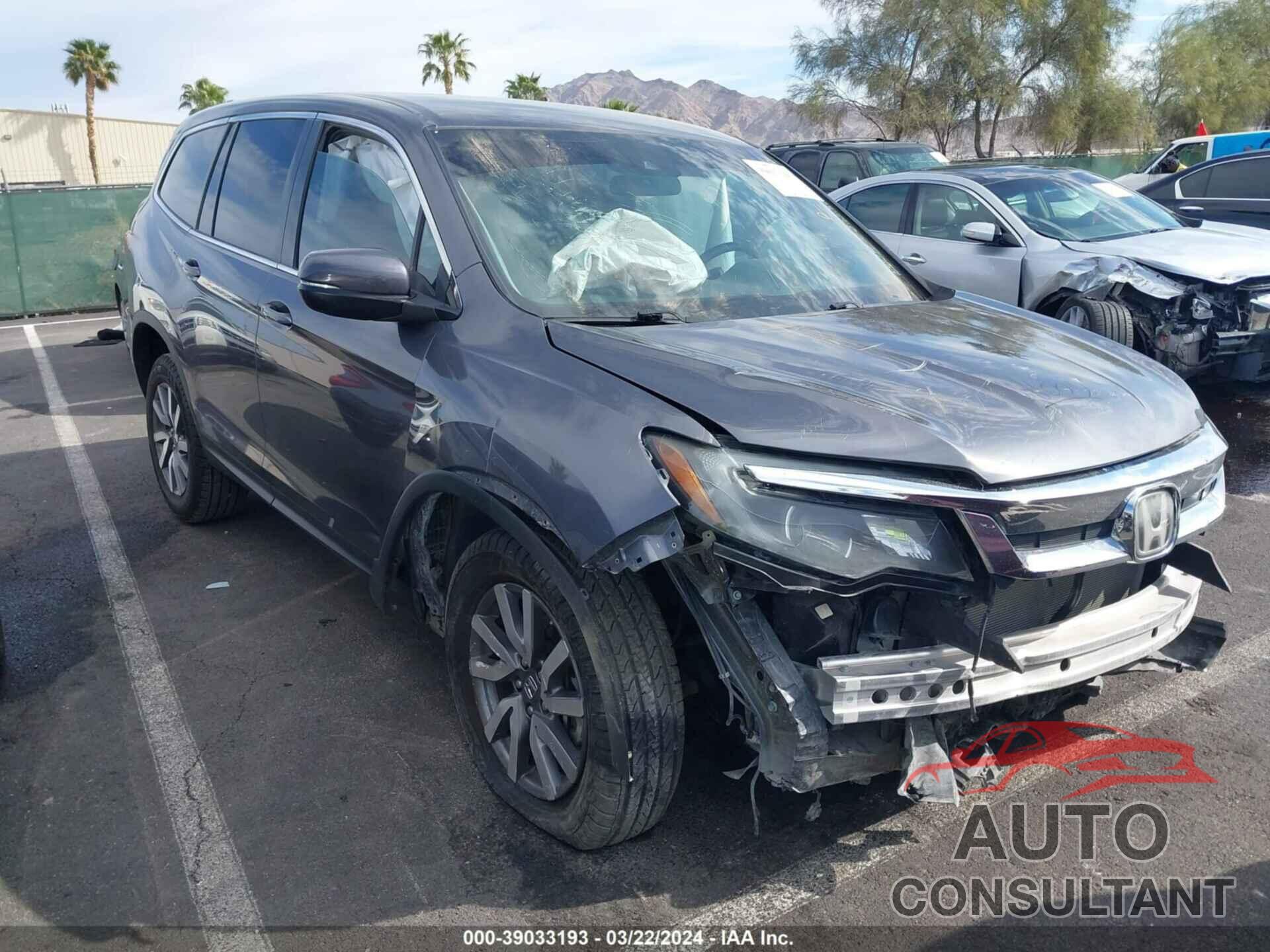 HONDA PILOT 2019 - 5FNYF5H32KB014984