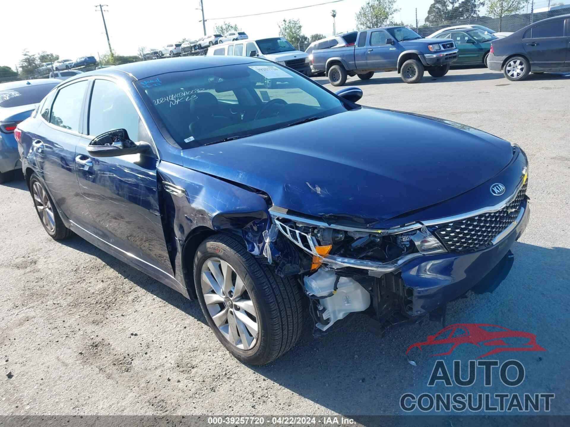 KIA OPTIMA 2017 - 5XXGU4L37HG134644