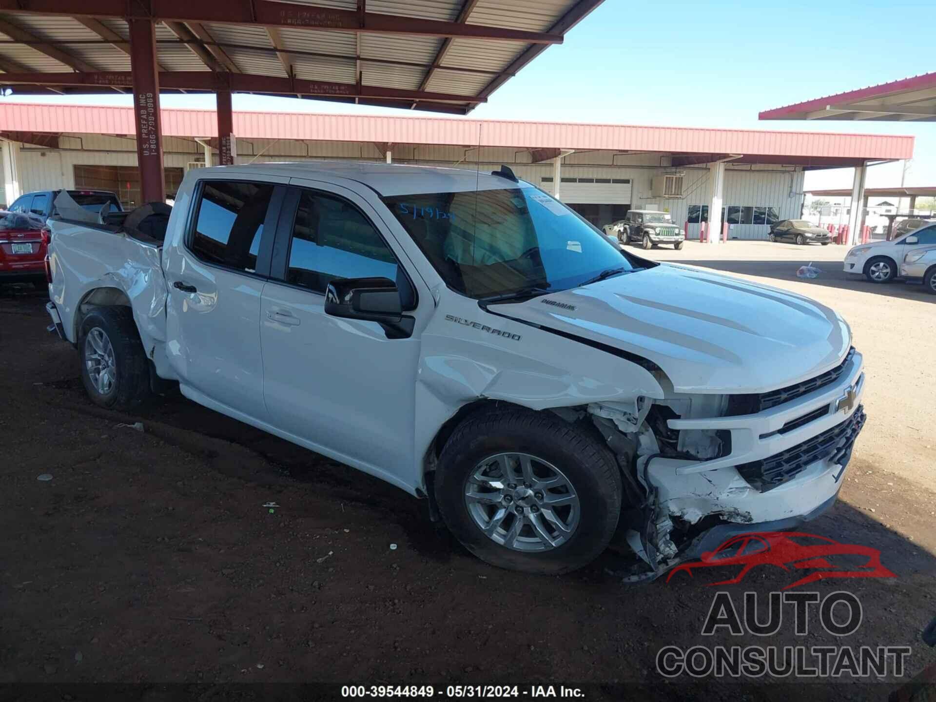 CHEVROLET SILVERADO 1500 2020 - 3GCPWDET0LG435690