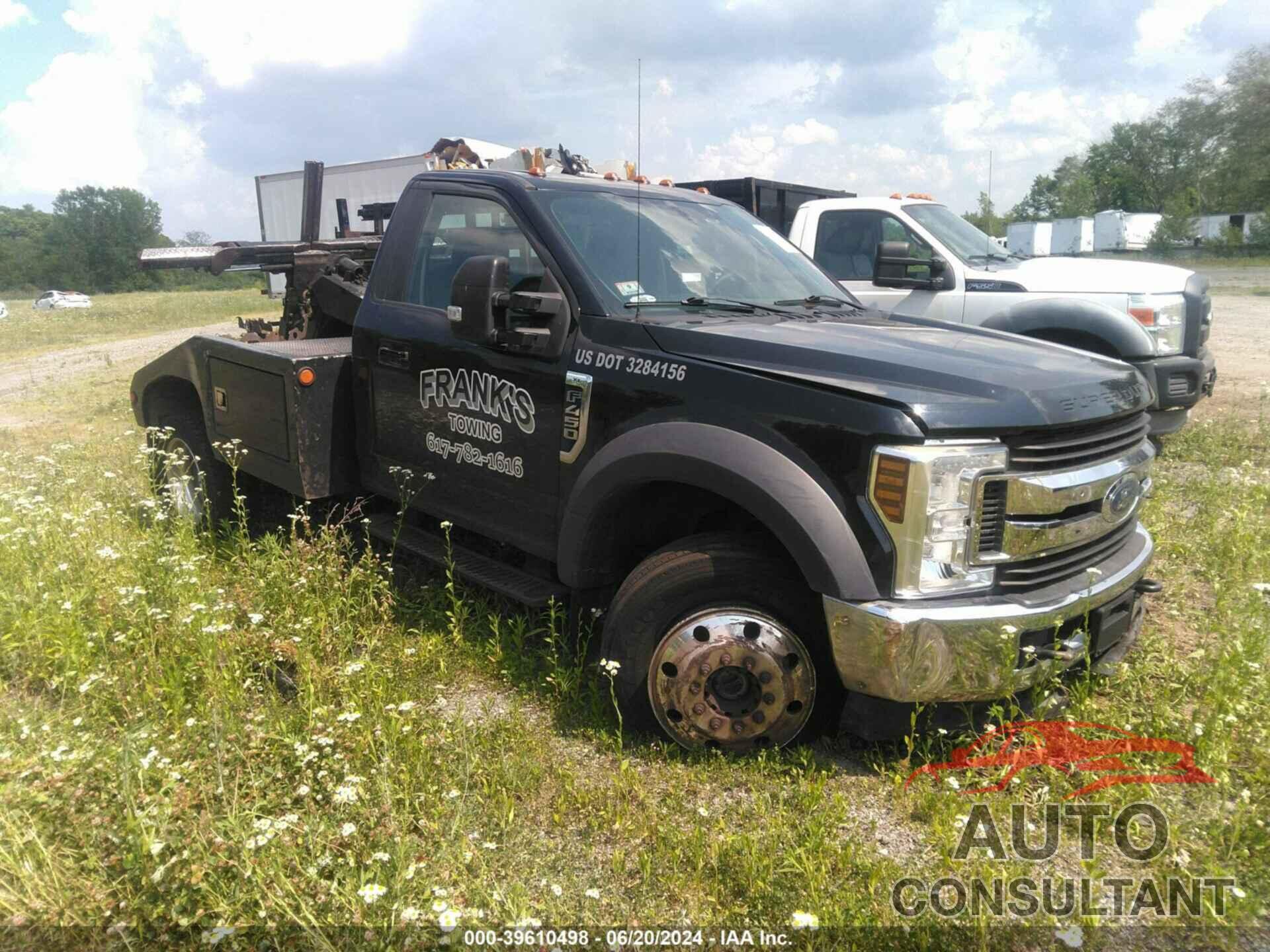 FORD F-450 CHASSIS 2019 - 1FDUF4HY6KED31894