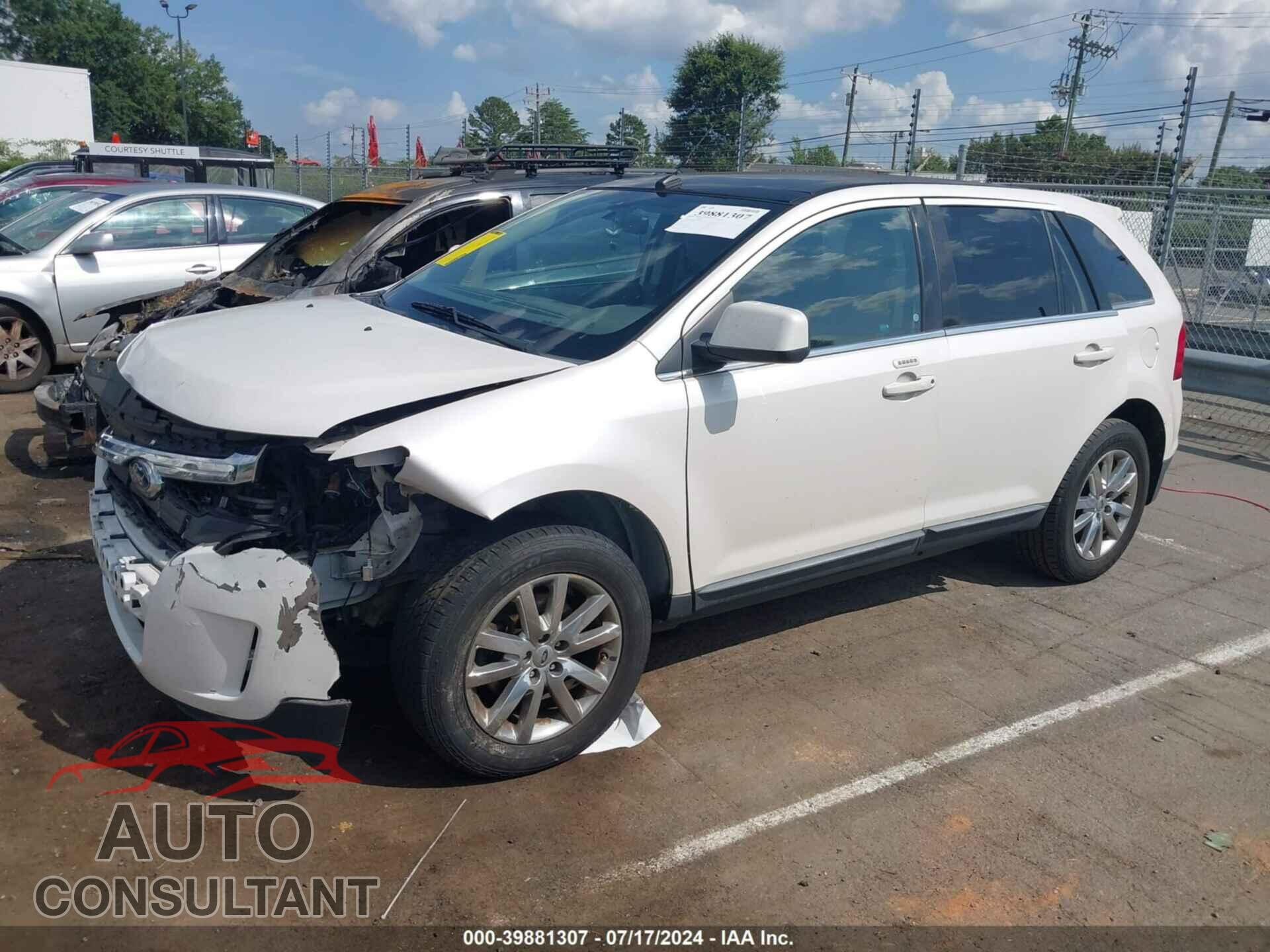 FORD EDGE 2011 - 2FMDK3KC8BBA41204