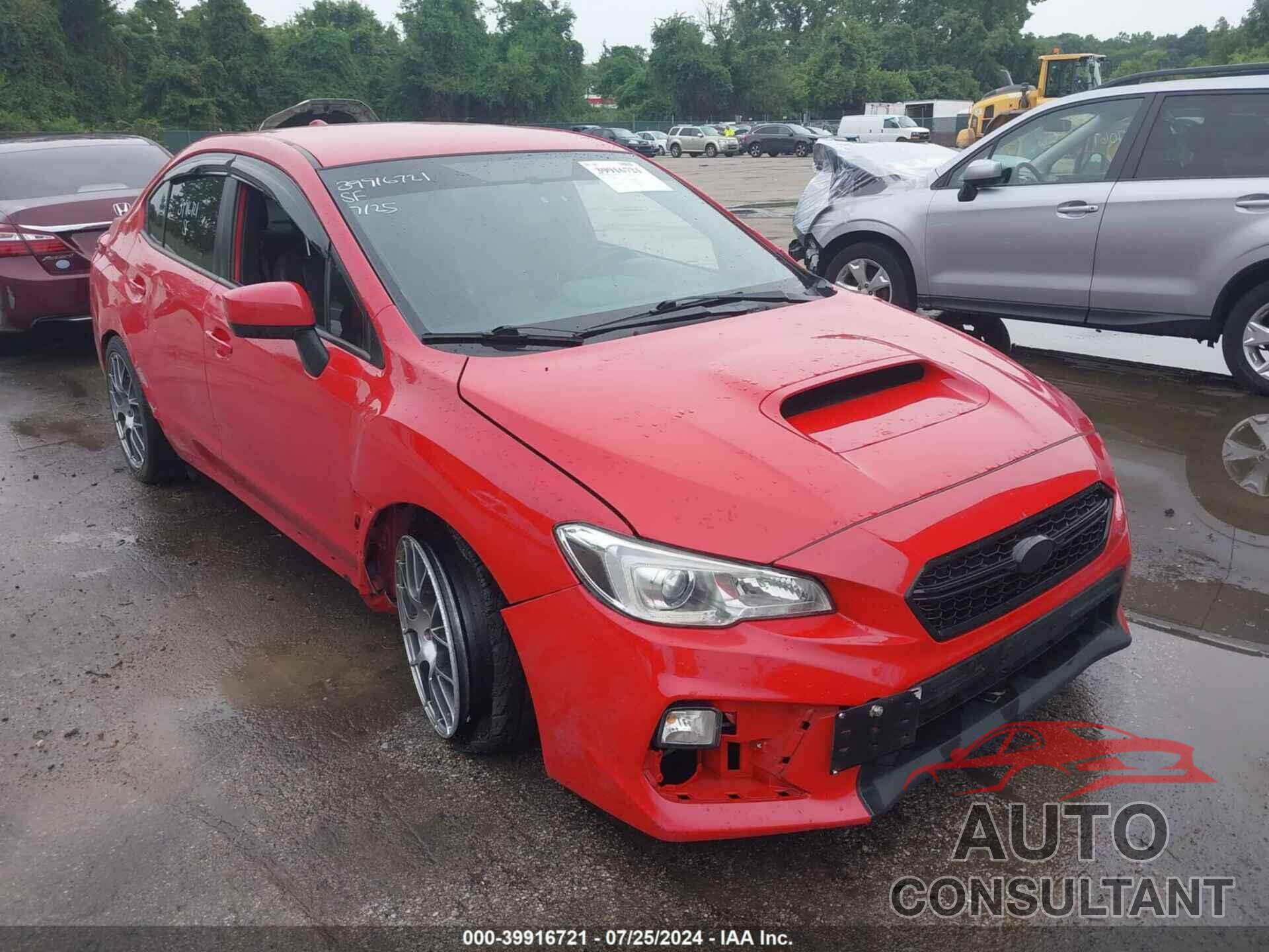 SUBARU WRX 2019 - JF1VA1A63K9811825