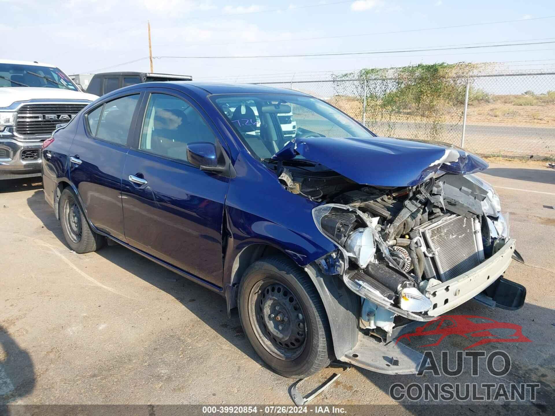 NISSAN VERSA 2019 - 3N1CN7AP1KL830112