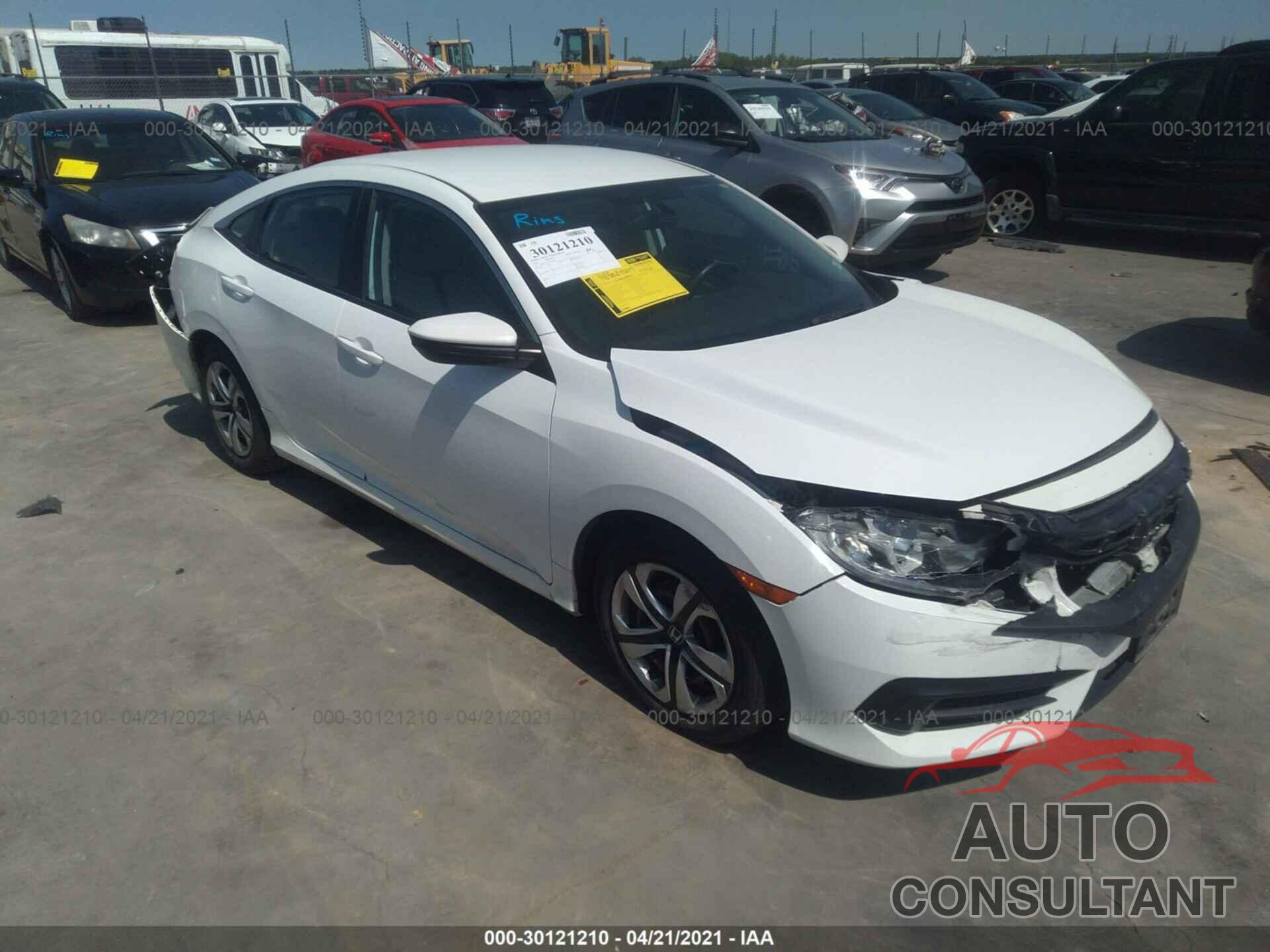 HONDA CIVIC SEDAN 2016 - 19XFC2F50GE010545