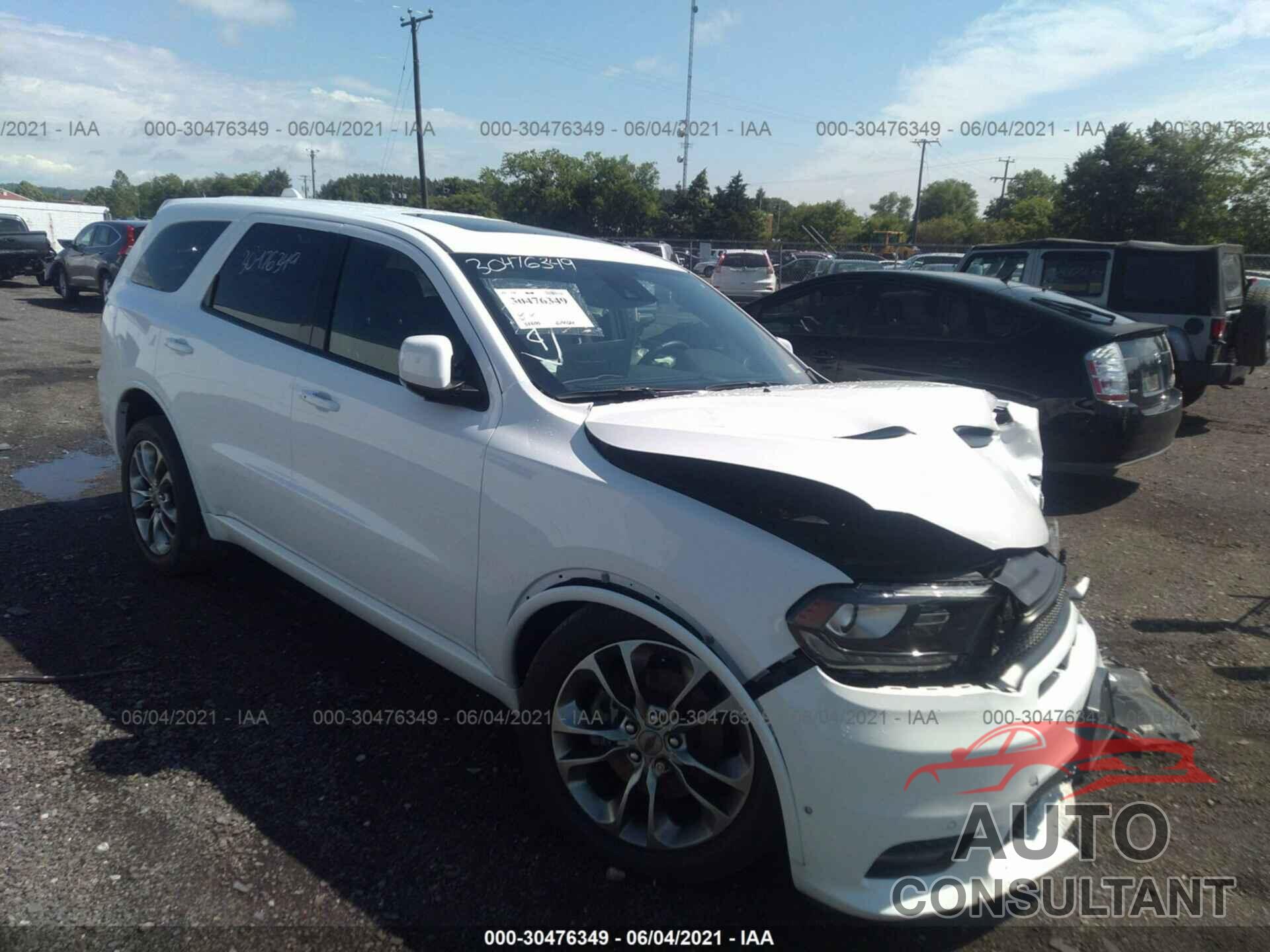 DODGE DURANGO 2019 - 1C4SDJCT9KC582450