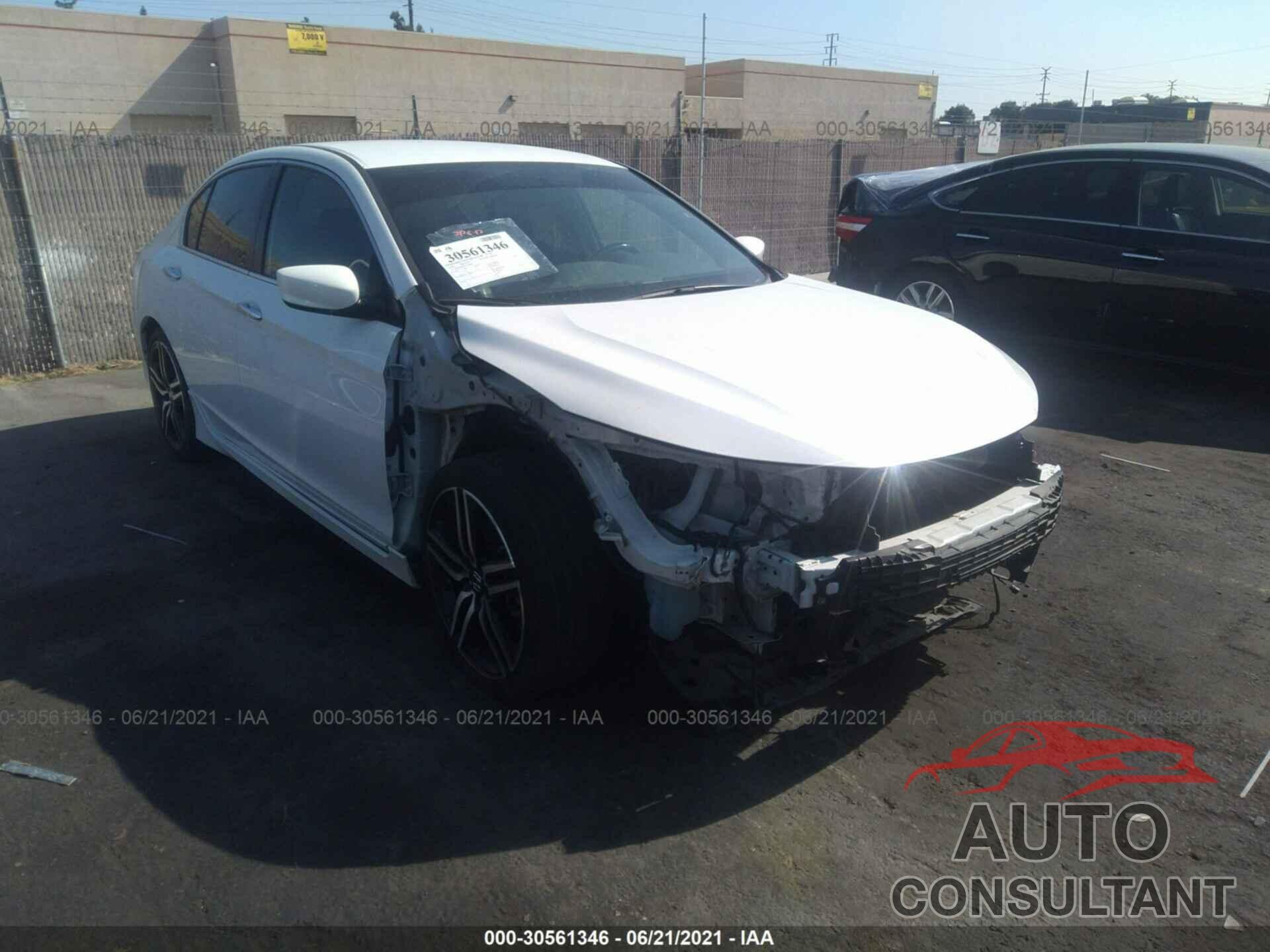 HONDA ACCORD SEDAN 2016 - 1HGCR2F54GA158865