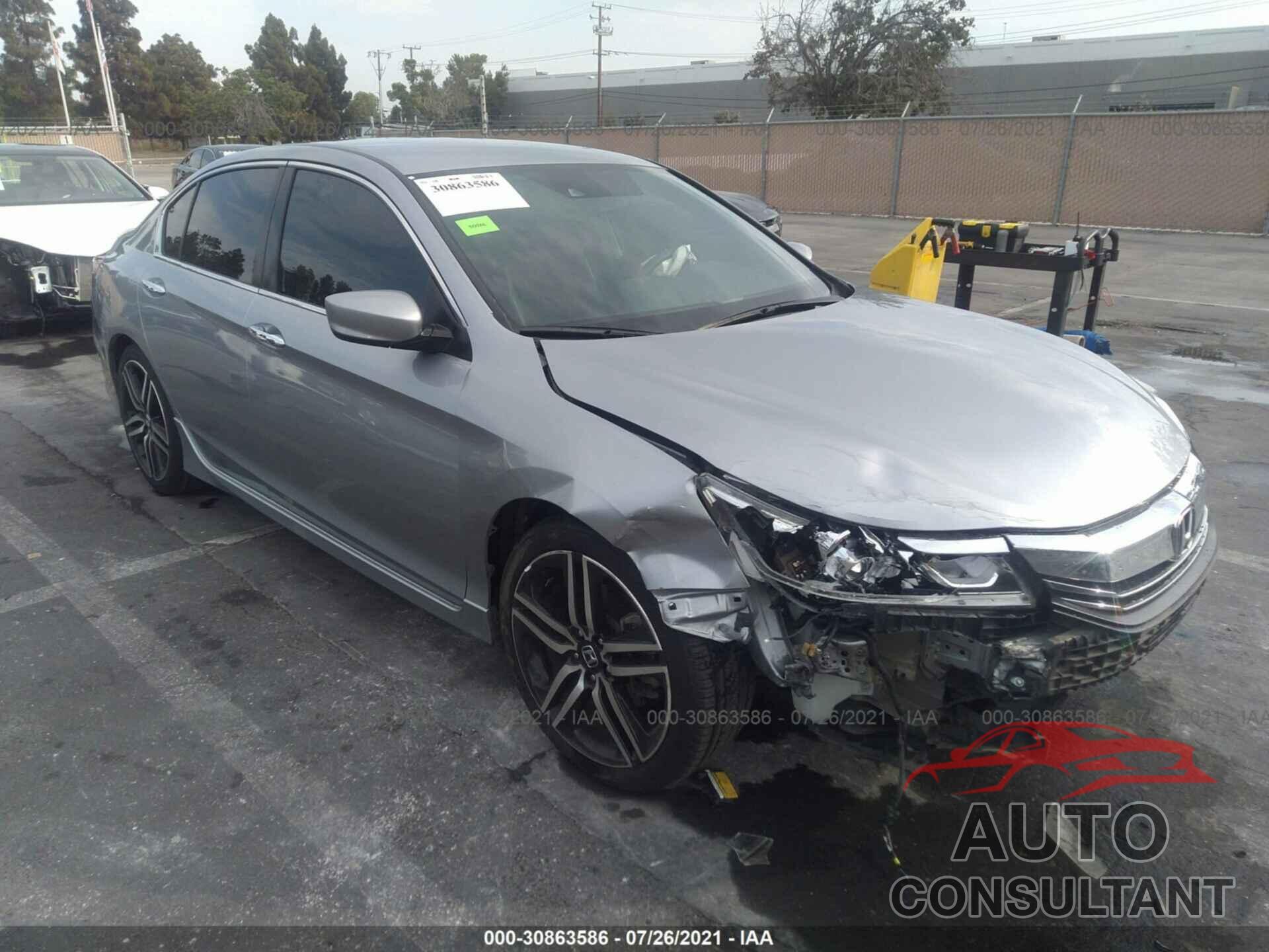 HONDA ACCORD SEDAN 2016 - 1HGCR2F68GA186516