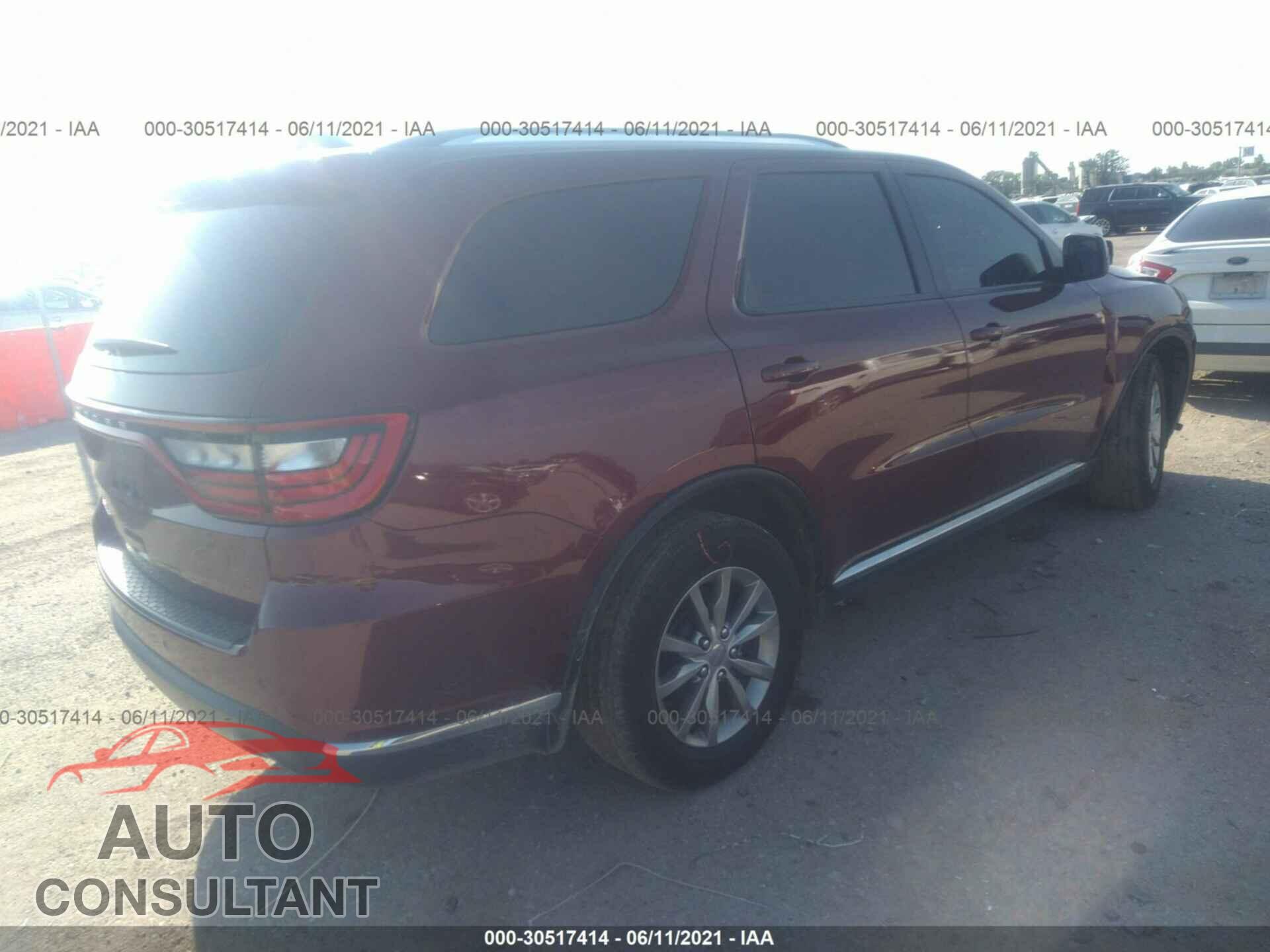 DODGE DURANGO 2017 - 1C4RDHAG0HC790898