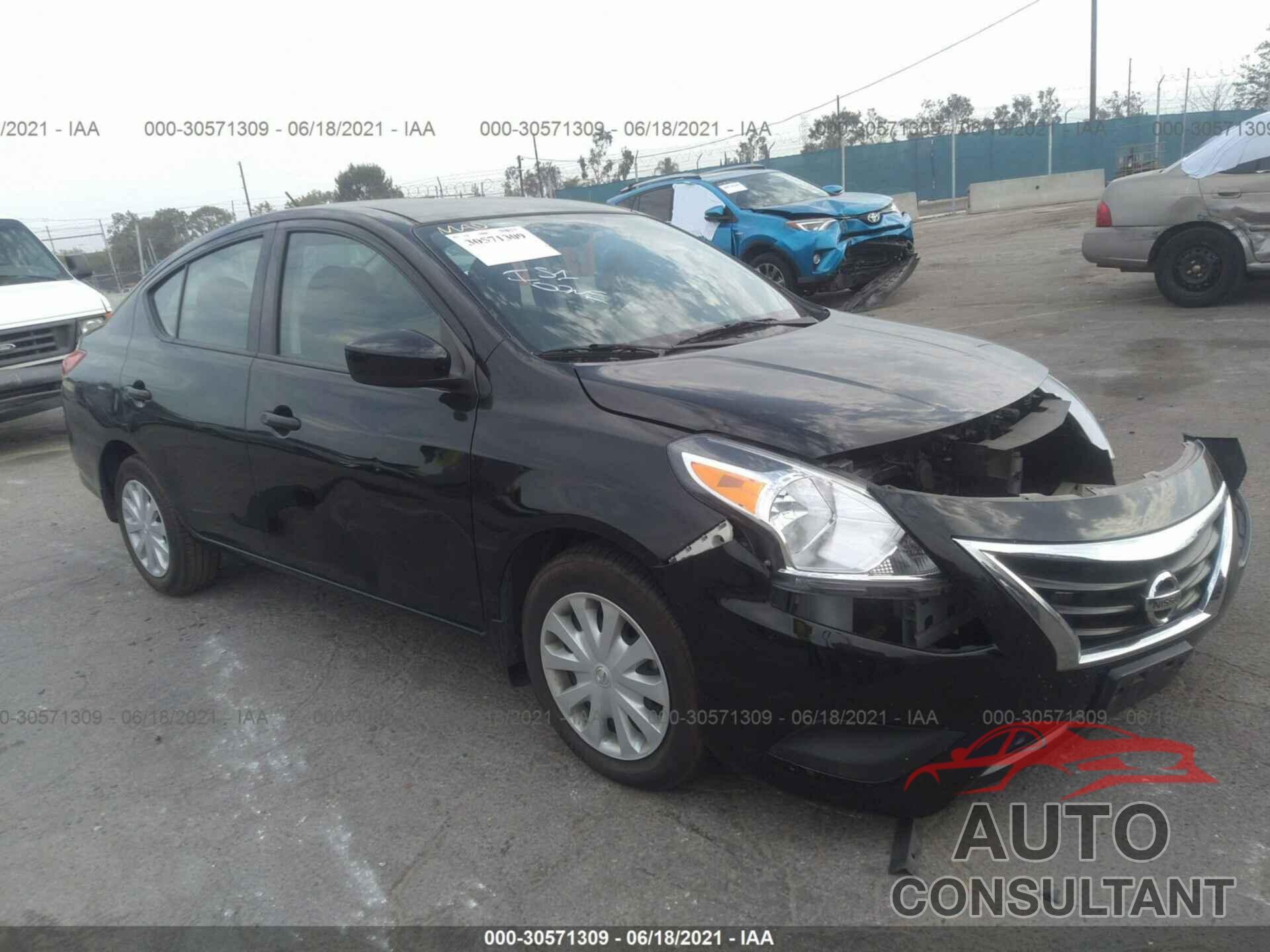 NISSAN VERSA 2016 - 3N1CN7AP1GL819277