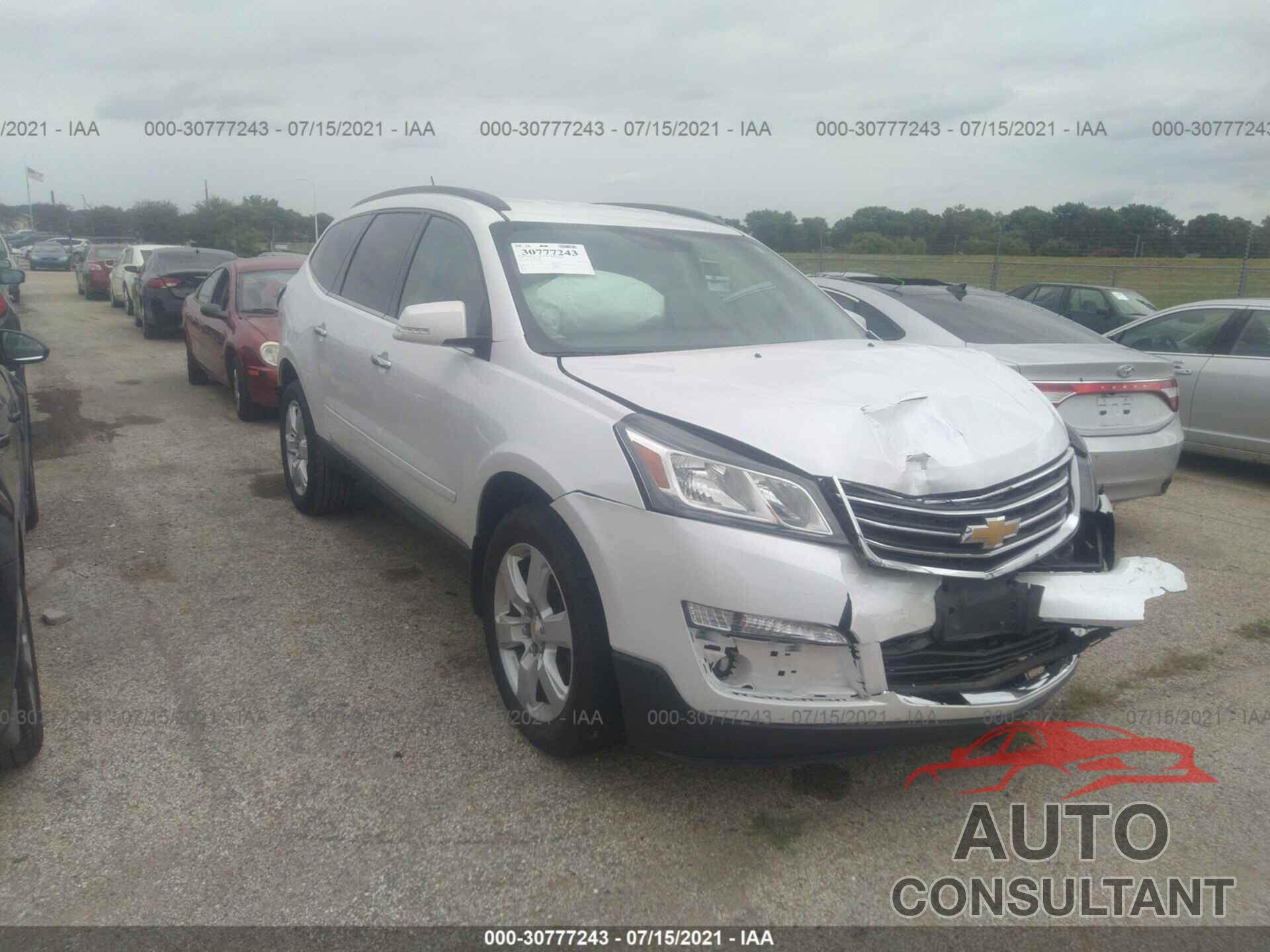 CHEVROLET TRAVERSE 2016 - 1GNKRGKD1GJ144966