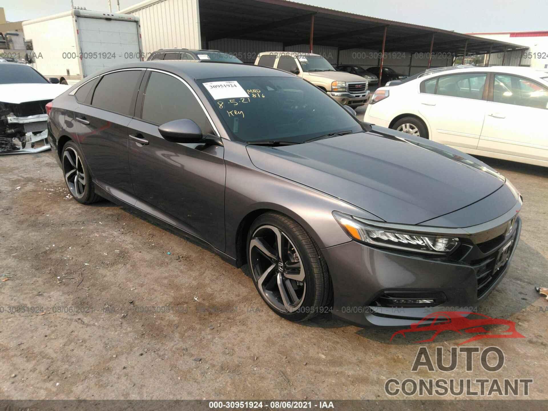 HONDA ACCORD SEDAN 2018 - 1HGCV1F38JA145970