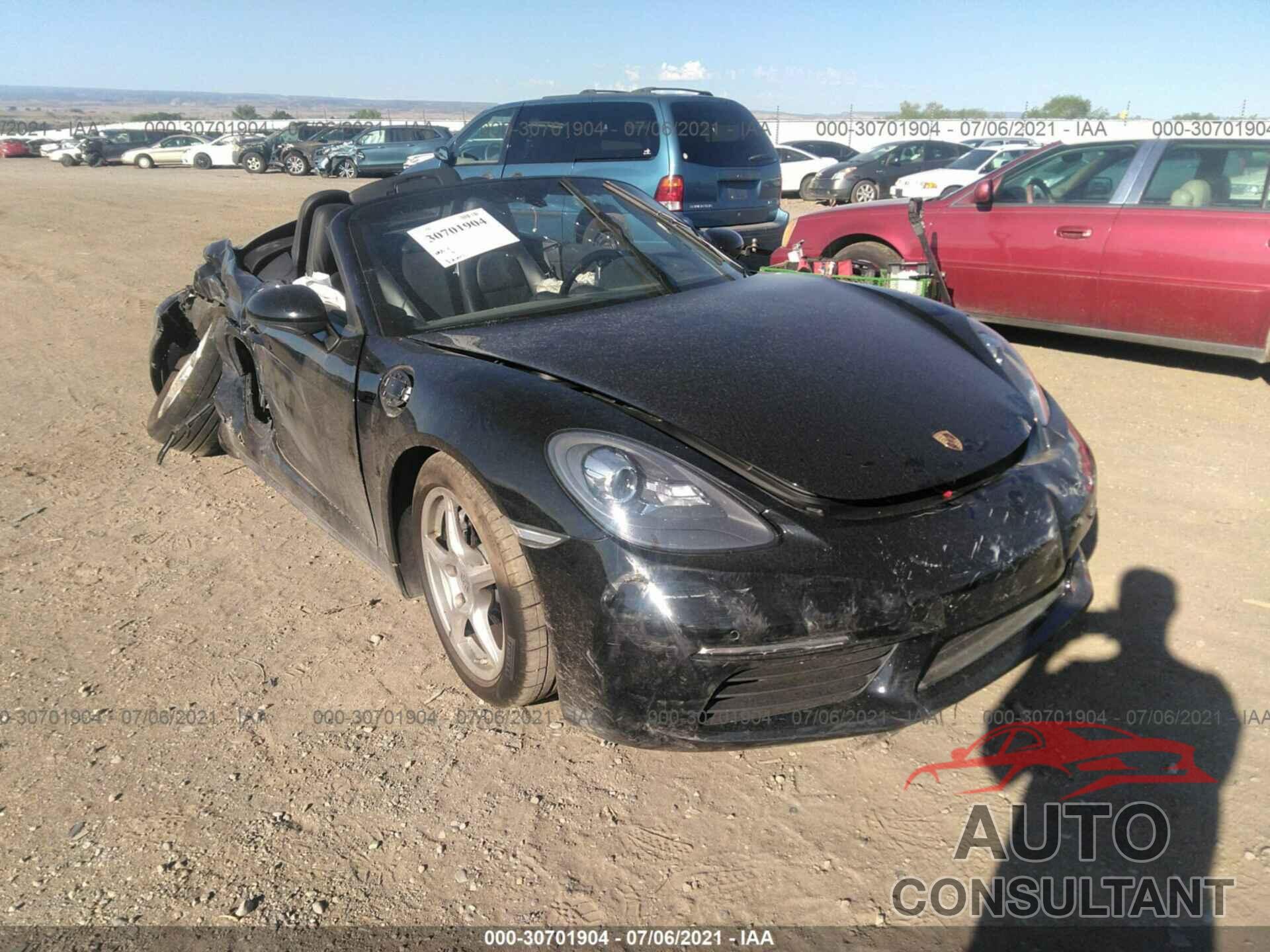 PORSCHE 718 BOXSTER 2017 - WP0CA2A84HS221644