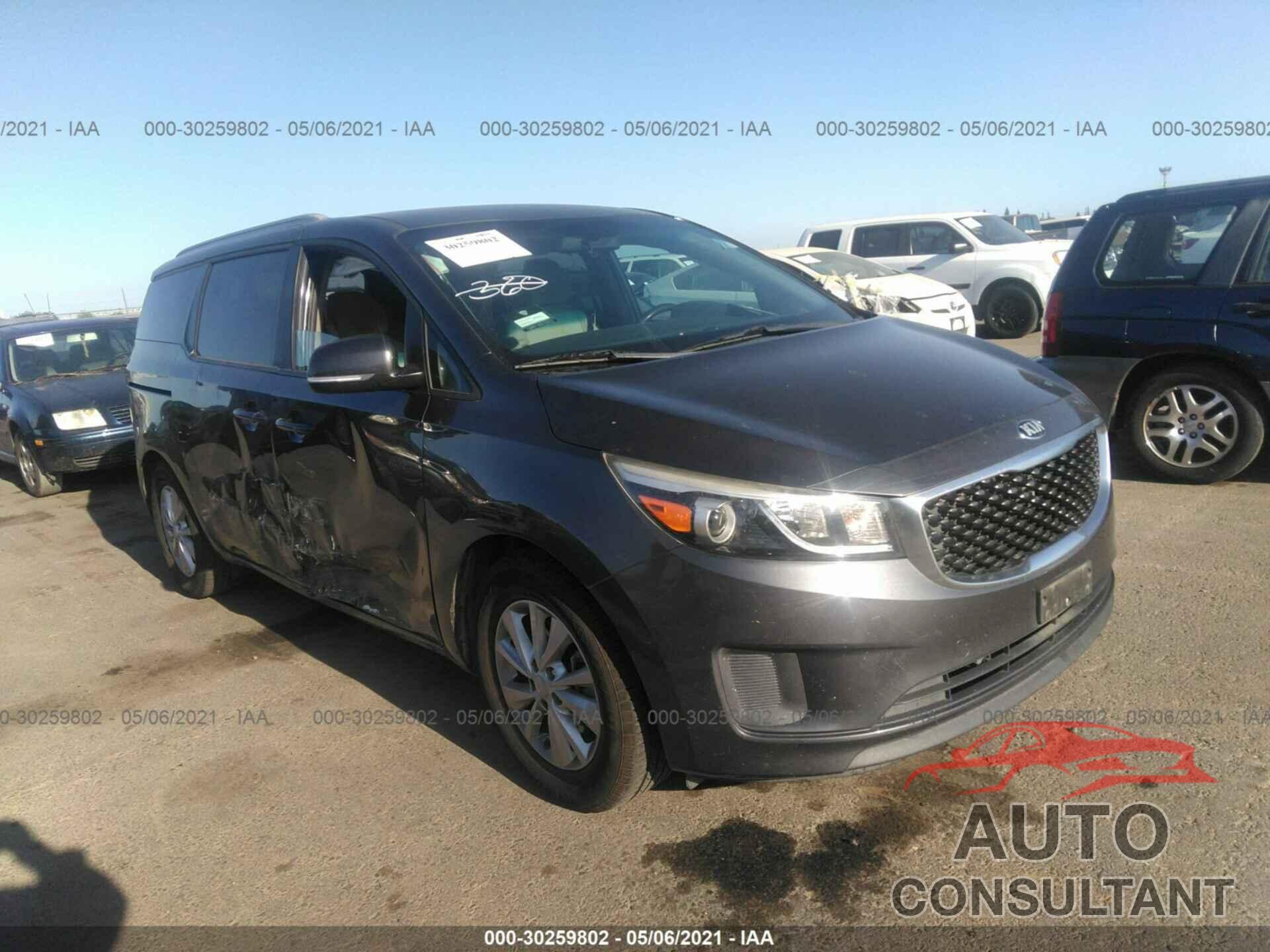 KIA SEDONA 2016 - KNDMB5C19G6097770