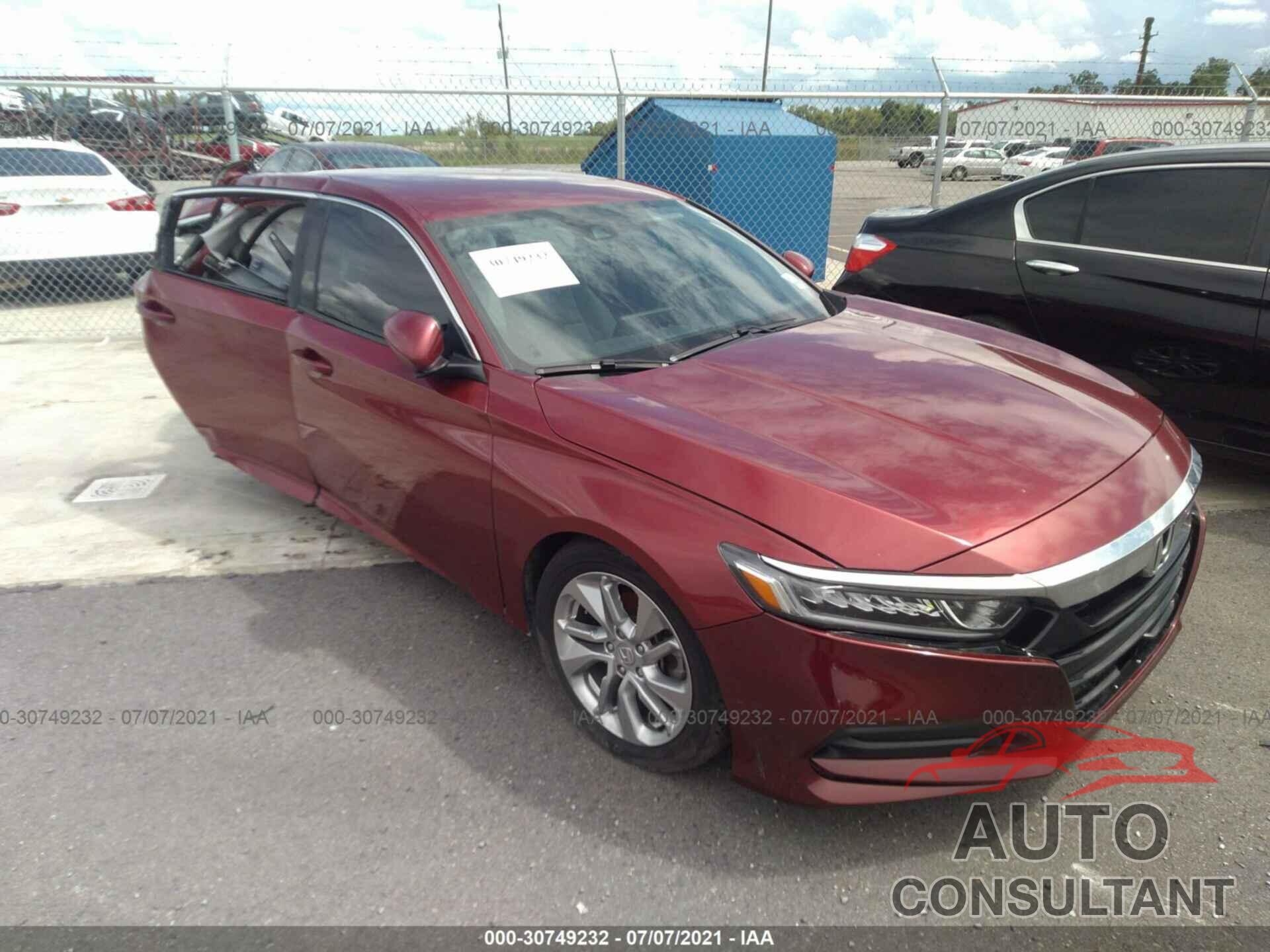HONDA ACCORD SEDAN 2018 - 1HGCV1F15JA255163