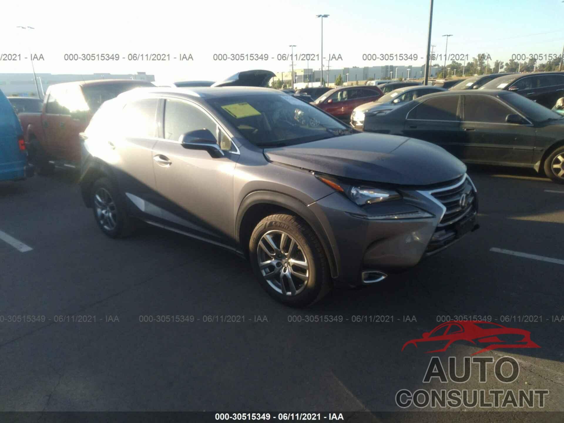 LEXUS NX 200T 2016 - JTJYARBZ3G2032145